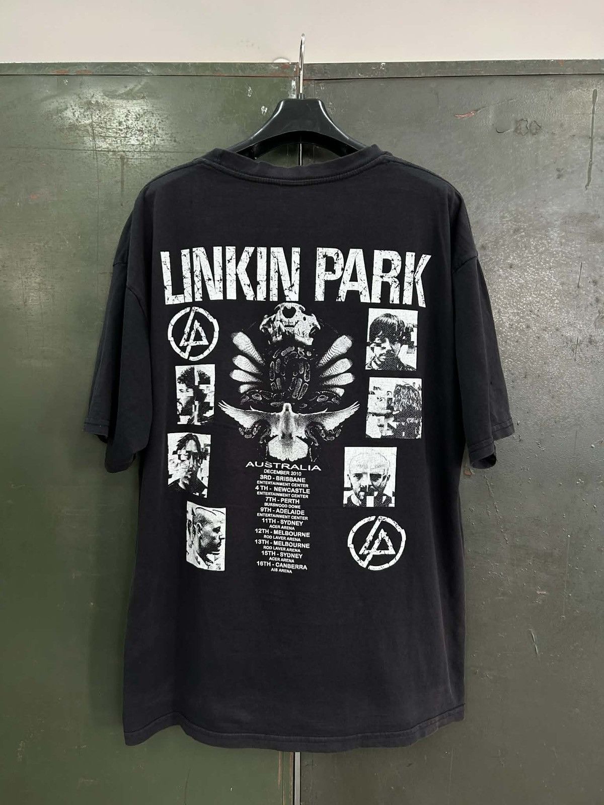 Vintage Linkinpark tour shirts Size US XL / EU 56 / 4 - 2 Thumbnail