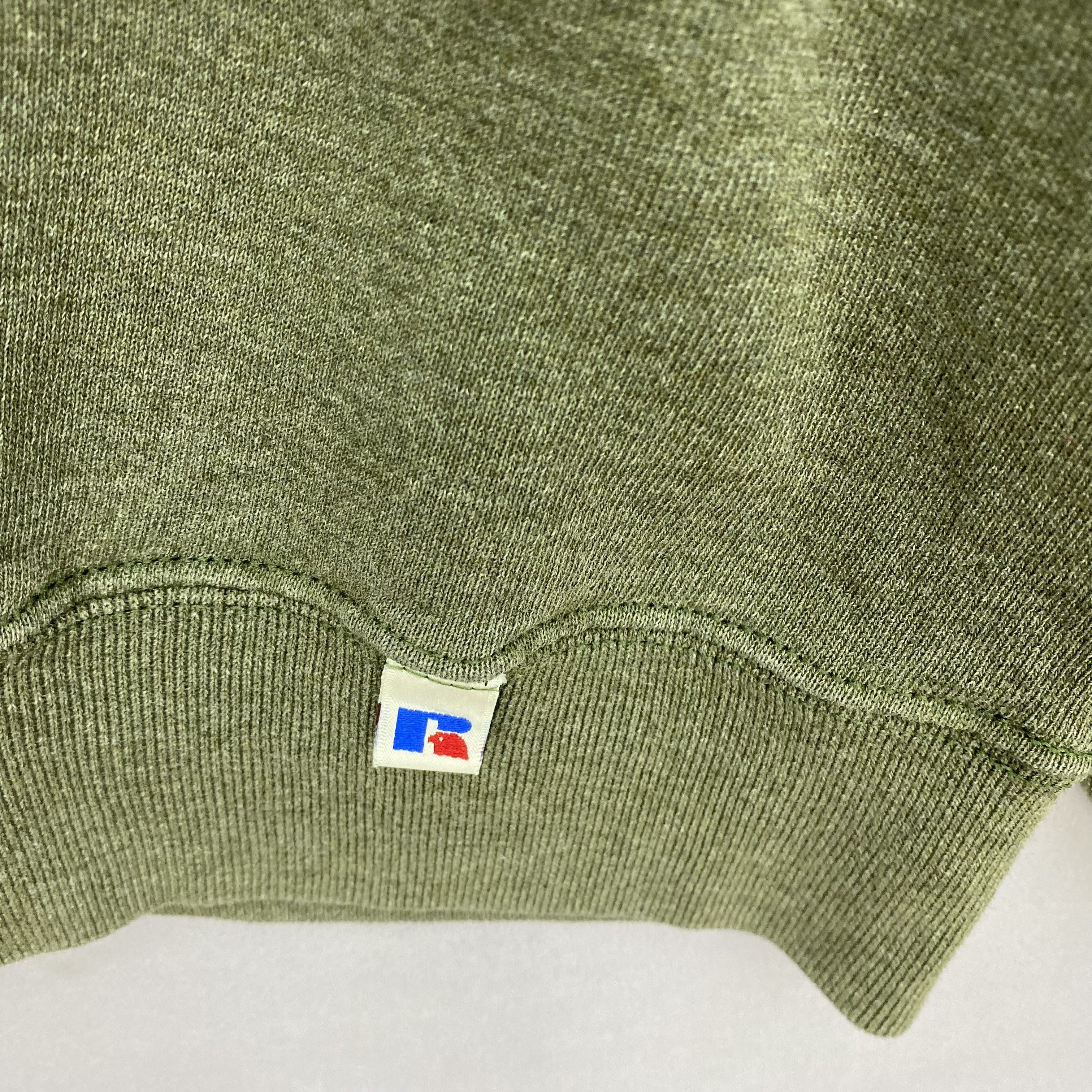 Russell Athletic Vintage Russell Athletic Sweater 90s Faded Style Sweatshirt Size US XL / EU 56 / 4 - 3 Thumbnail