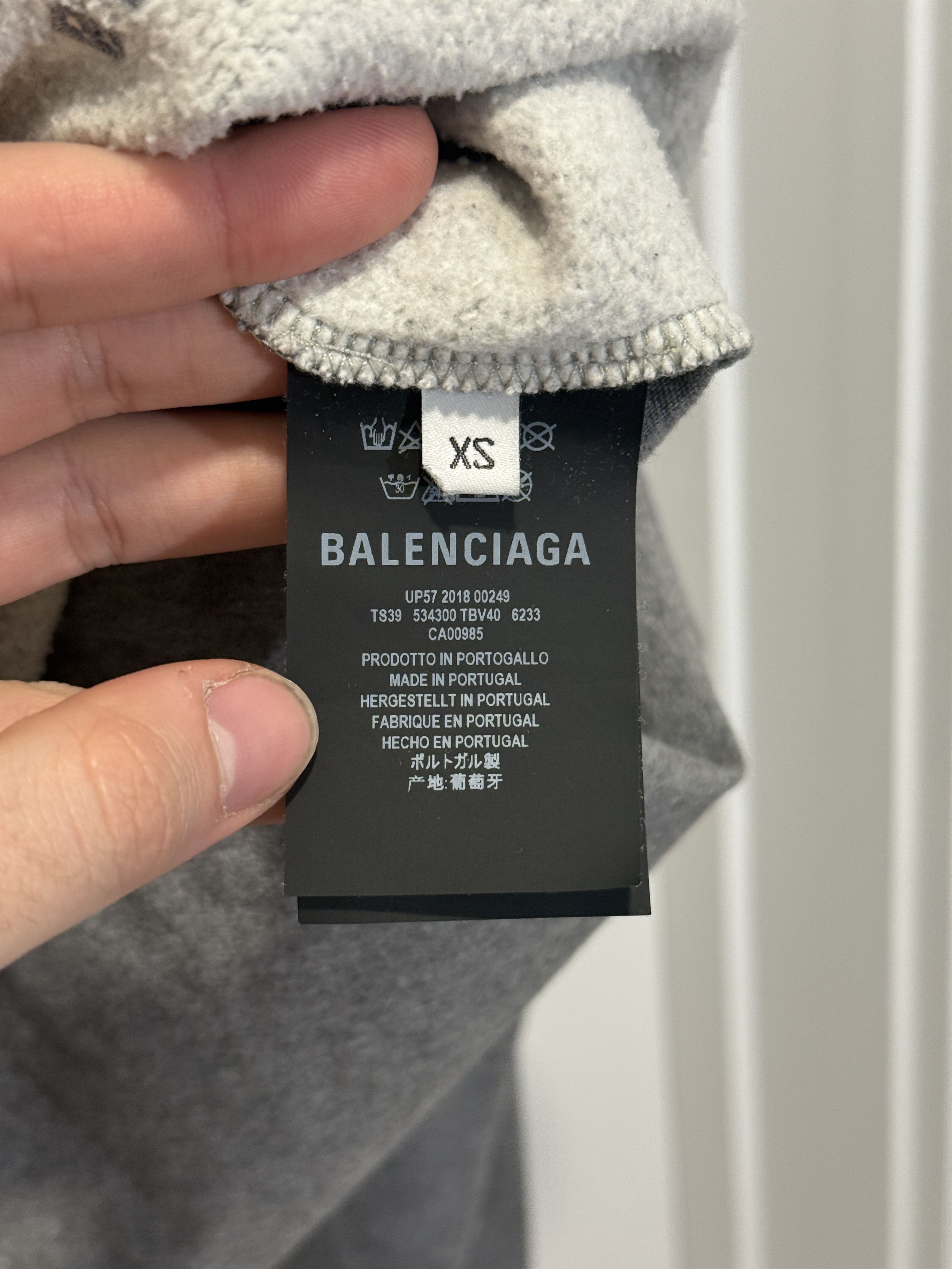 Balenciaga Turtleneck w/ Short Sleeves Size US XS / EU 42 / 0 - 3 Thumbnail