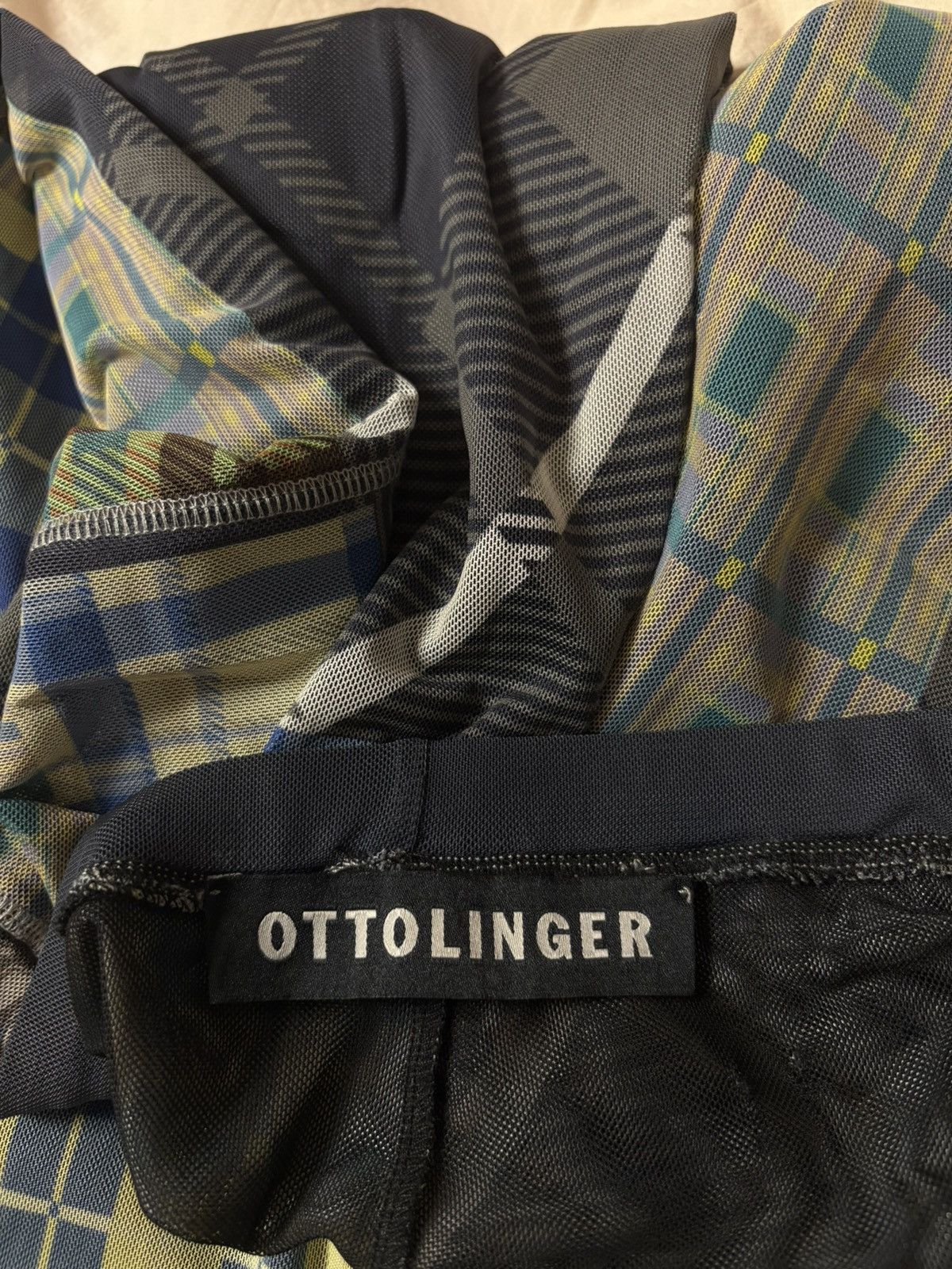 Ottolinger Plaid print pants Size 32" / US 10 / IT 46 - 6 Thumbnail