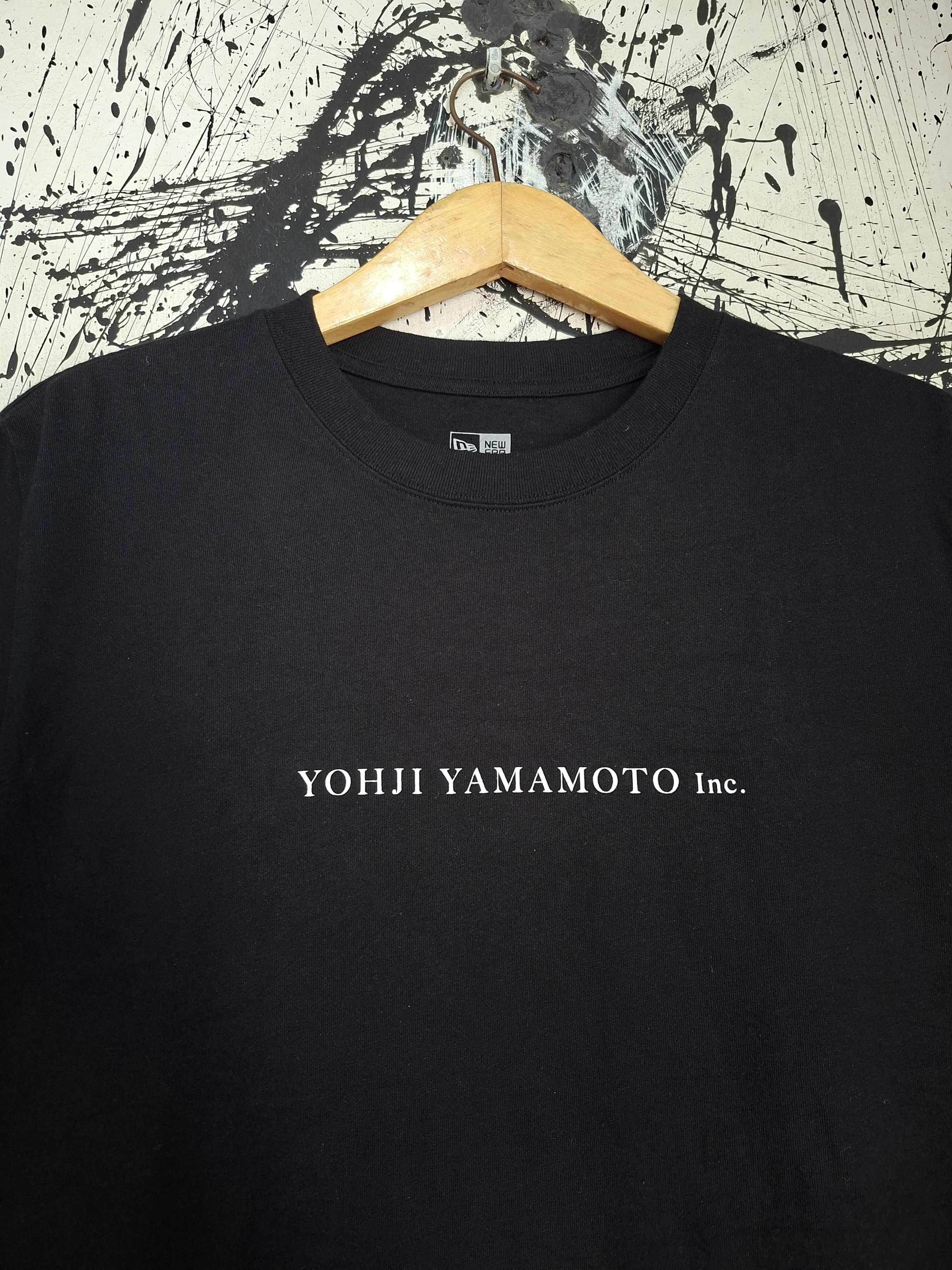 New Era × Yohji Yamamoto YOHJI YAMAMOTO X NEW ERA SS 2020 ANNIVERSARY 100TH T-SHIRT Size US M / EU 48-50 / 2 - 6 Thumbnail