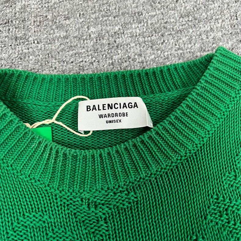 Balenciaga Balenciaga Full print stretch knit sweater 2502-Nextarrow Size US S / EU 44-46 / 1 - 5 Thumbnail