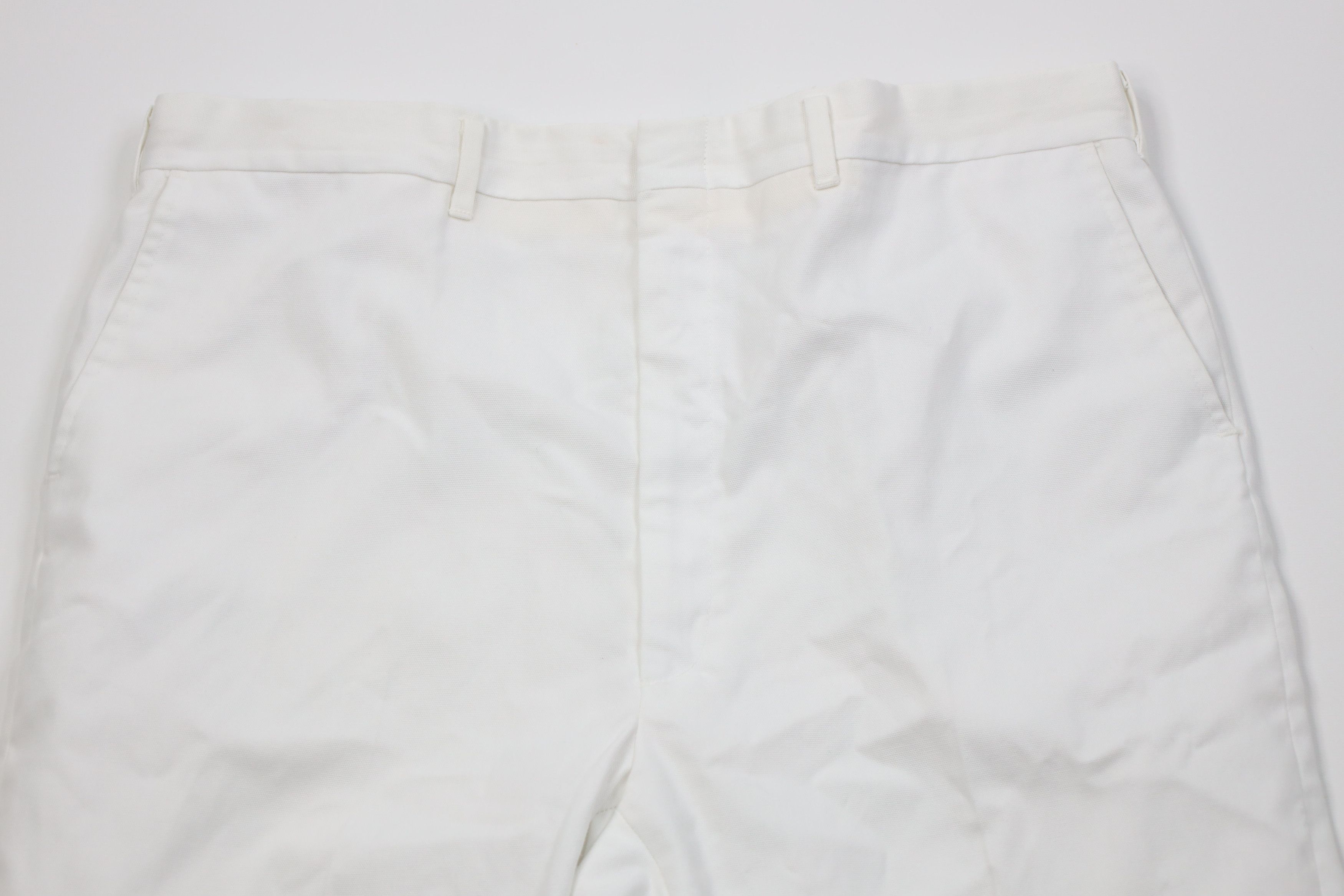 Vintage Vintage 70s Streetwear Bell Bottoms Chino Pants White USA Size US 36 / EU 52 - 2 Thumbnail