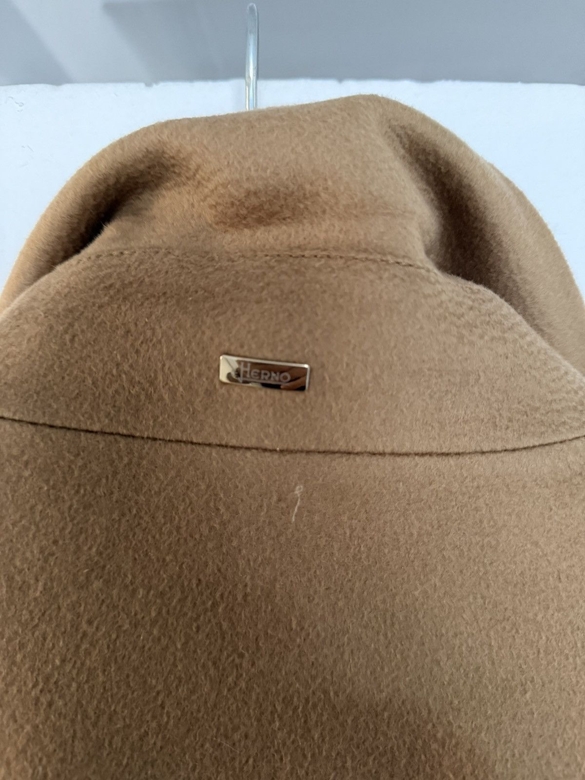 Herno Herno Women’s Wool Camel Overcoat Size 44 (Ita 🇮🇹) NWT Size M / US 6-8 / IT 42-44 - 5 Thumbnail