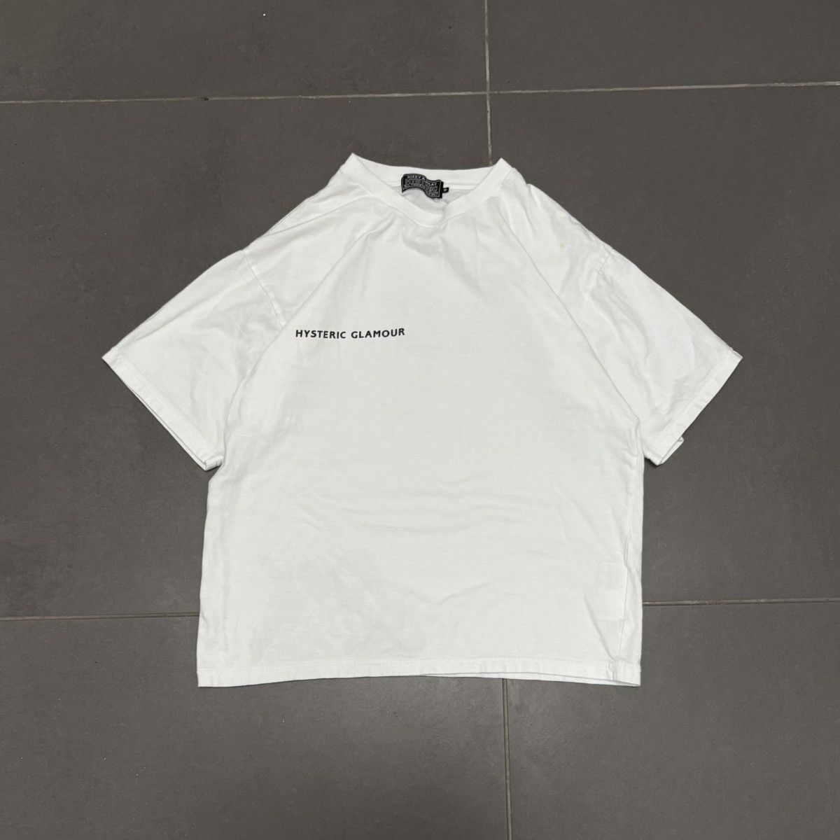 Hysteric Glamour 00s Vintage Hysteric Glamour Retro Big Logo Oversized Tee Size US M / EU 48-50 / 2 - 3 Thumbnail