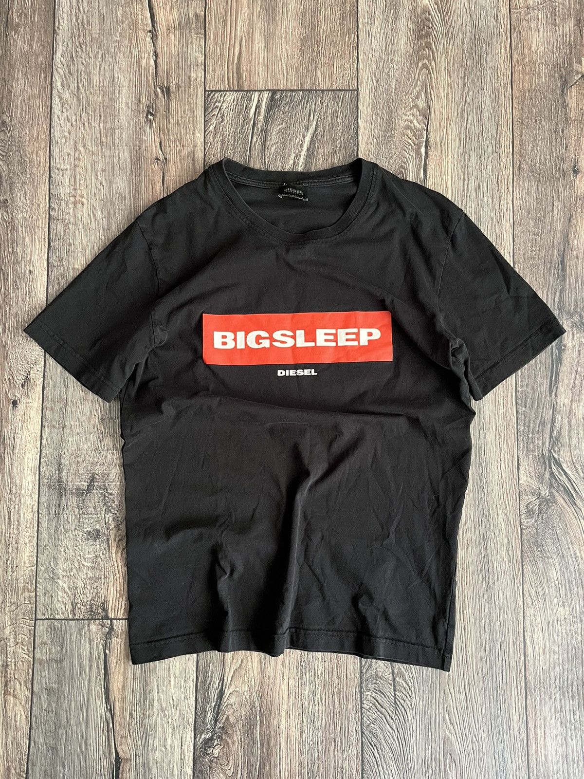 Diesel Diesel Underwear Big Sleep Logo Y2K T-shirt Size US S / EU 44-46 / 1 - 1 Thumbnail