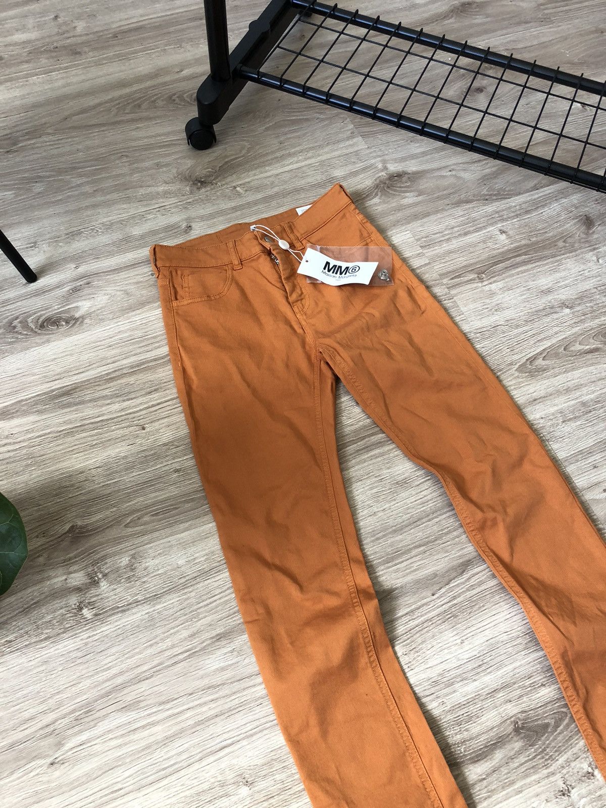 Maison Margiela Maison Margiela MM6 Ivory Skinny Pants Size 26" / US 2 / IT 38 - 2 Thumbnail