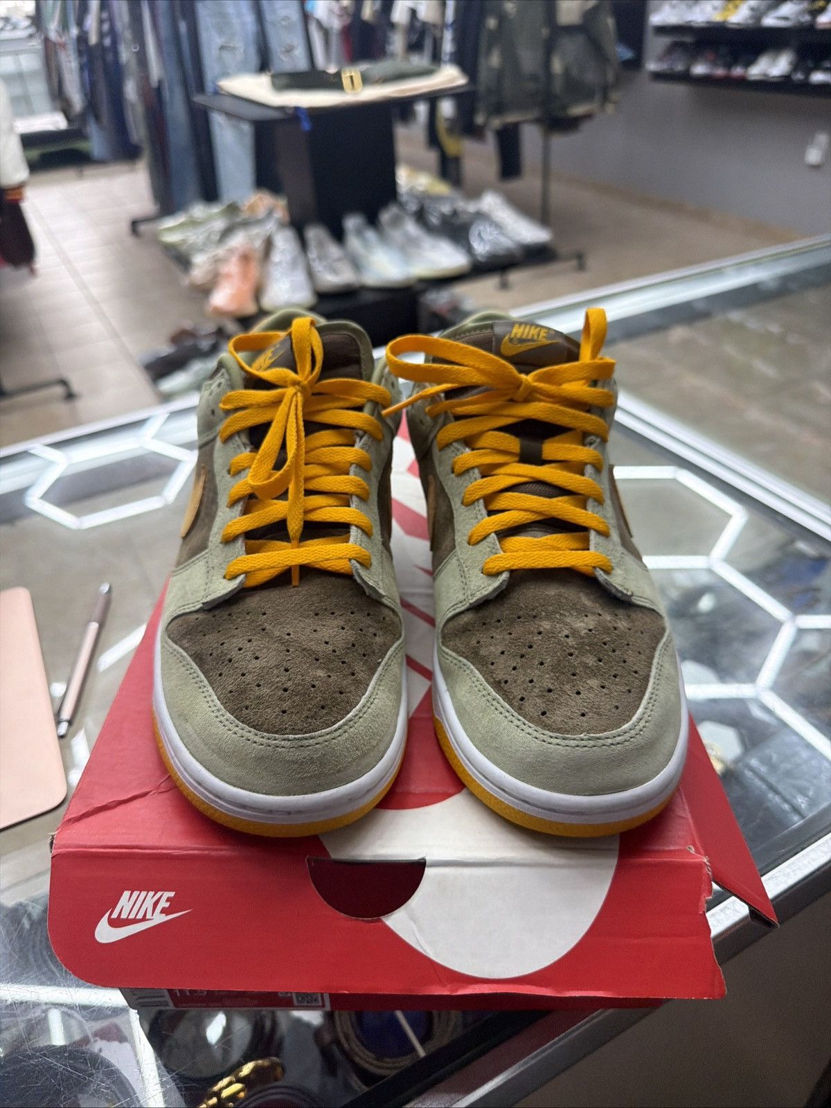 Nike Size 10 - Nike Dunk “Dusty Olive” OG All Super Clean Size US 10 / EU 43 - 5 Thumbnail