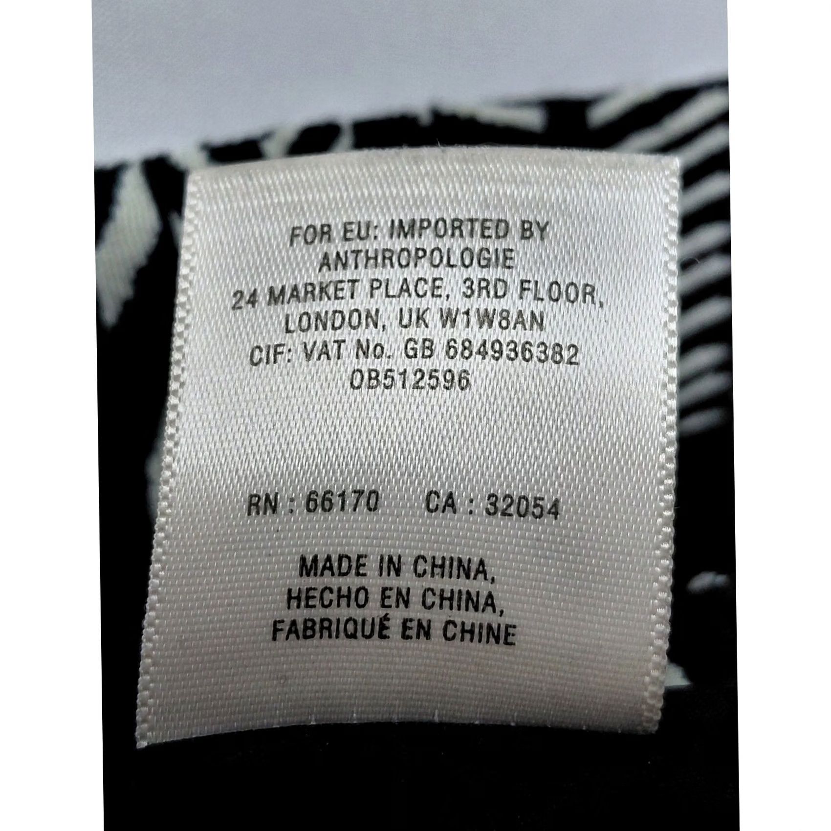 Vintage Maeve Skirt Black White Patterned Lined Size 4 Womens Short A-Line Cotton Polyester Geometric Aztec Back Zipper Vintage? No (adjusted) Size 27" / US 4 / IT 40 - 5 Thumbnail