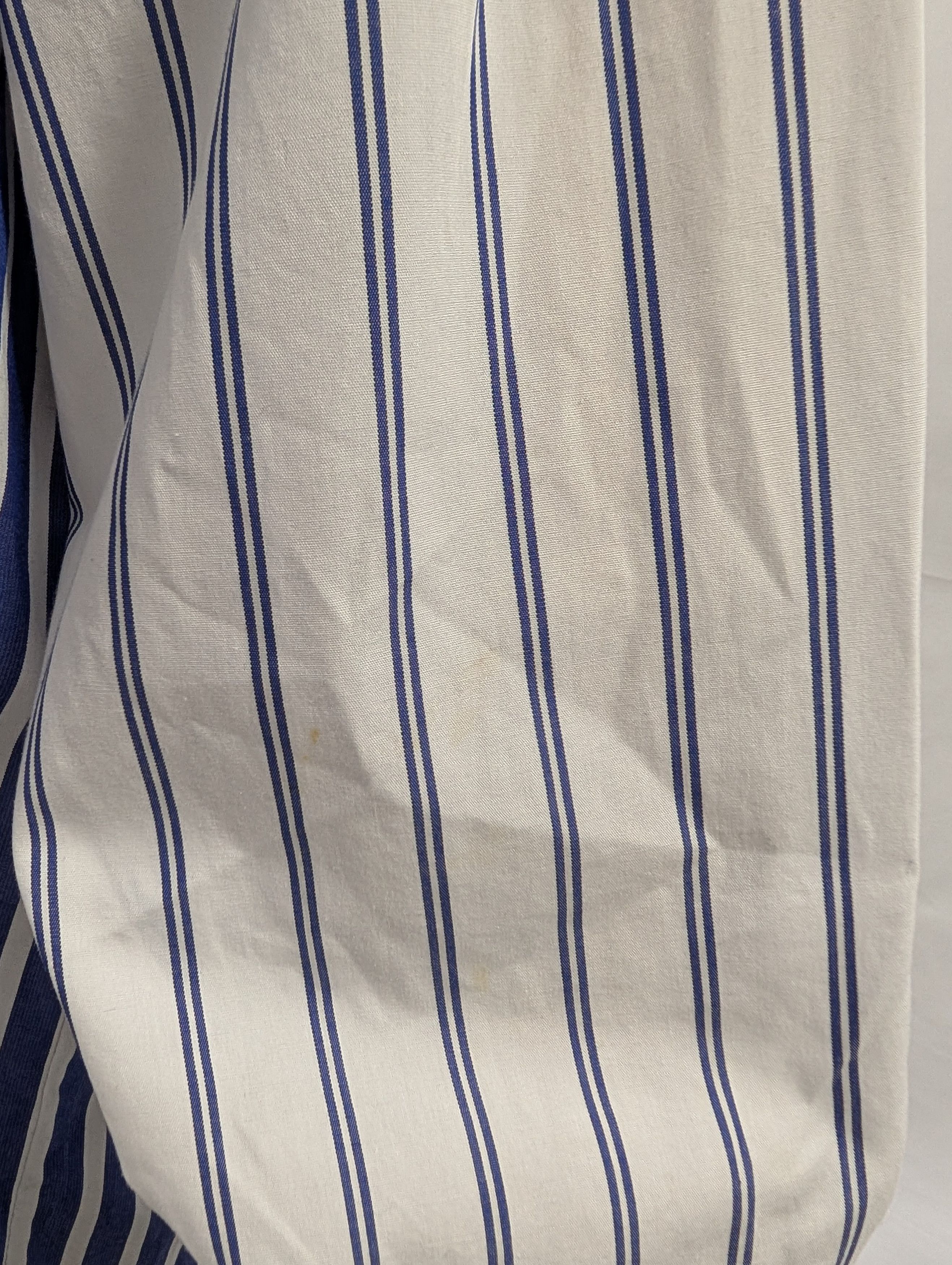 Alexander Wang Blue Striped Oversized Shirt Size XS / US 0-2 / IT 36-38 - 4 Thumbnail