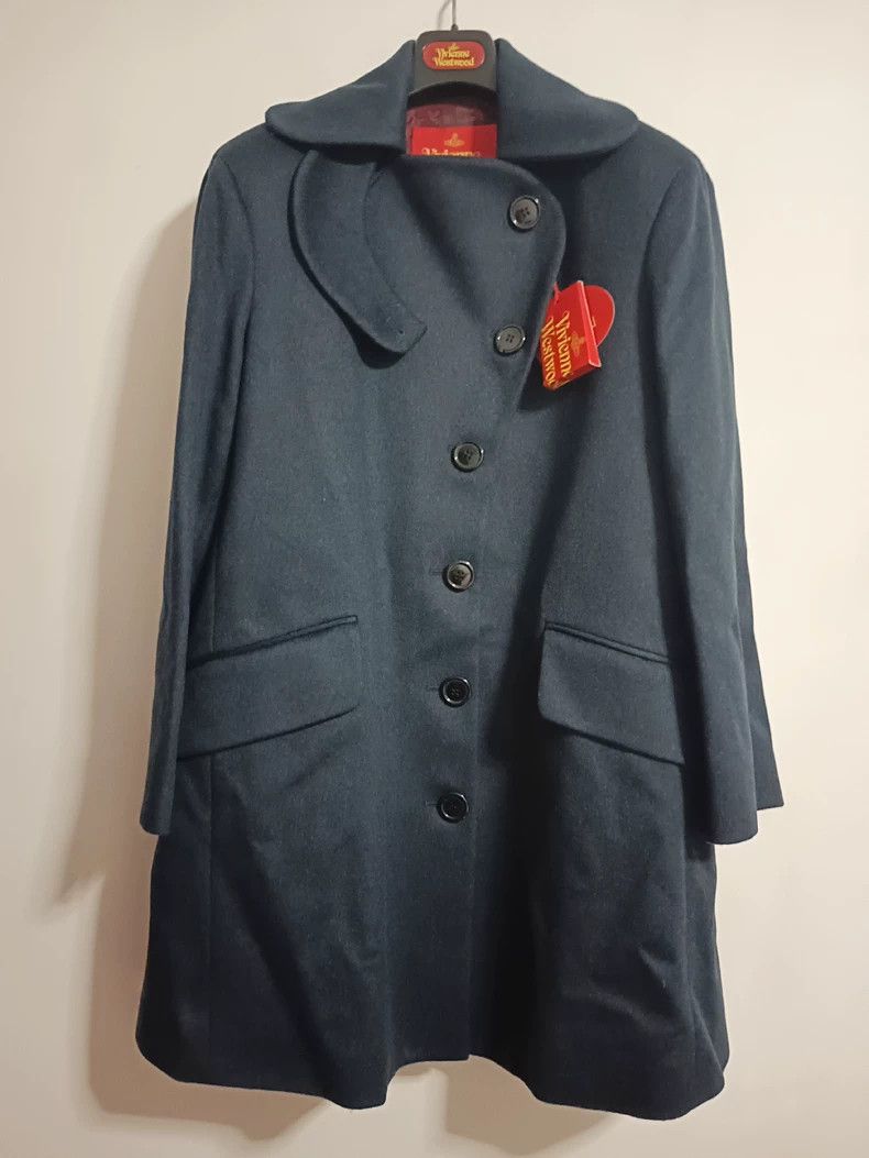 Vivienne Westwood Vivienne Westwood Love takes a woolen coat Size M / US 6-8 / IT 42-44 - 2 Thumbnail