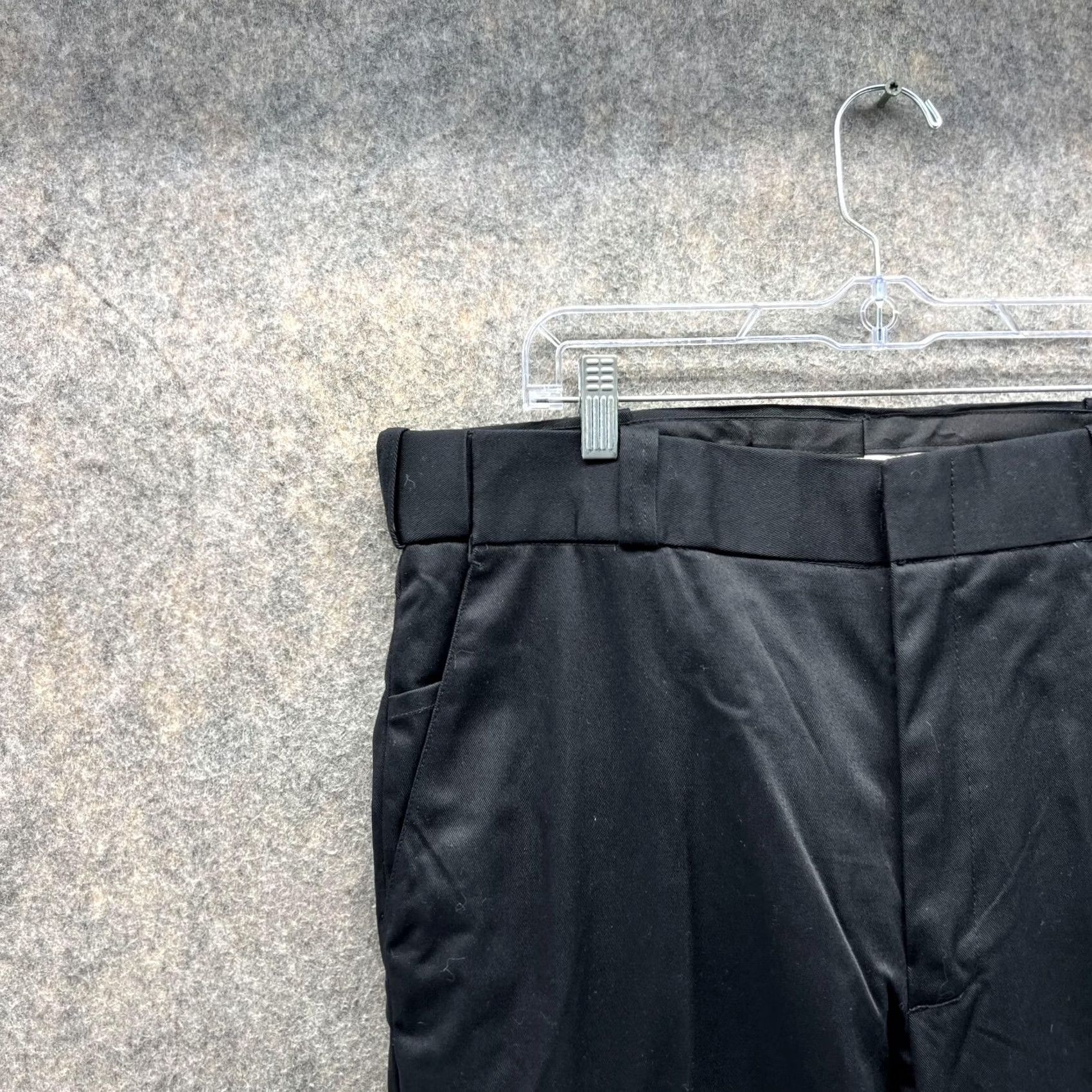 Vintage Tact Squad Pants Men 36 Reg Black Polyester Tactical Cargo Casual Police Size US 36 / EU 52 - 7 Thumbnail