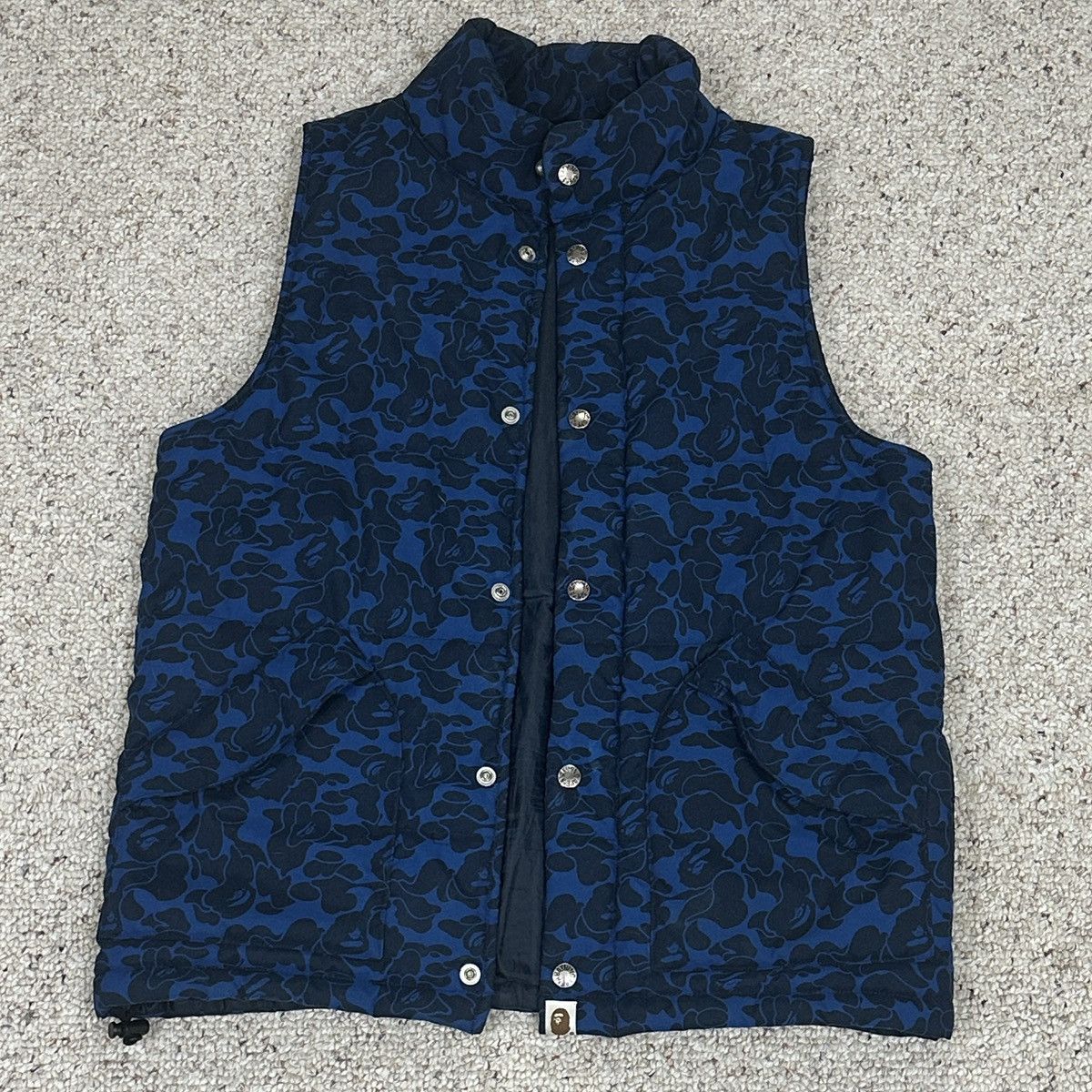 Bape Blue Bape Camo Vest Size US S / EU 44-46 / 1 - 1 Thumbnail
