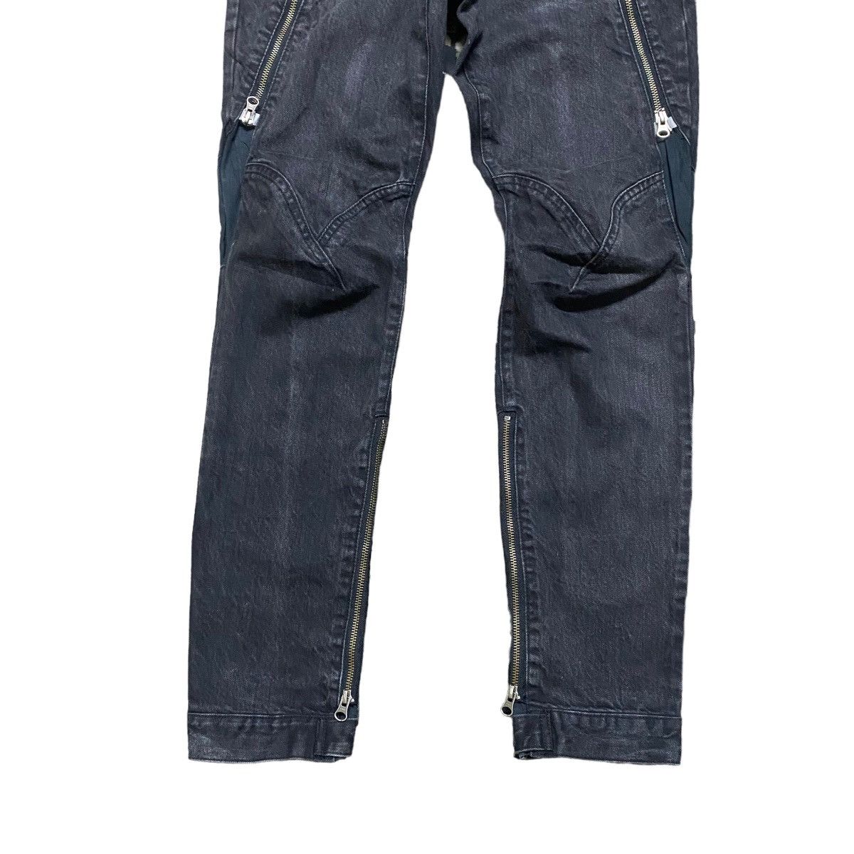 PPFM PPFM Black Denim Pants Zipper Size US 30 / EU 46 - 10 Thumbnail