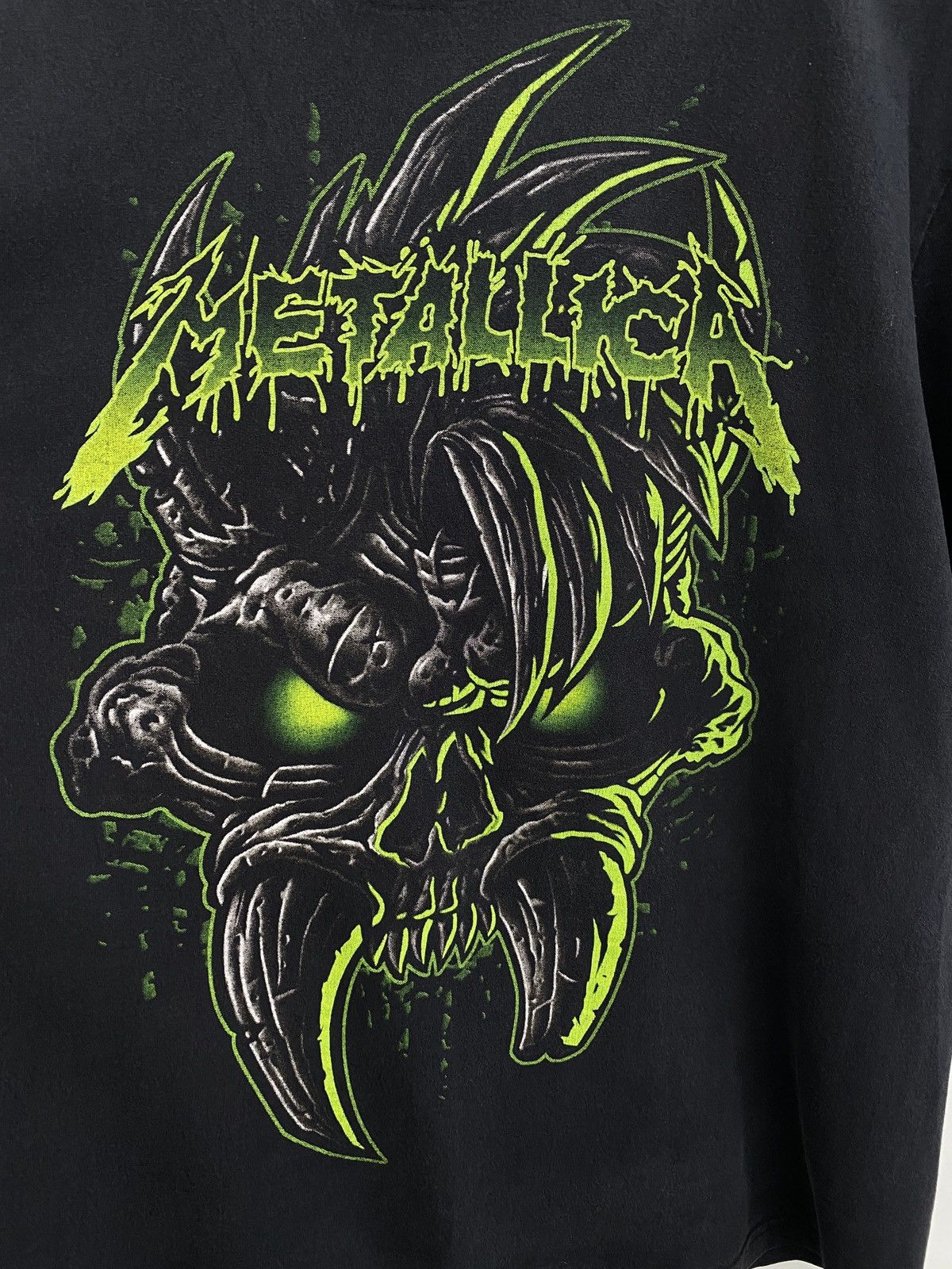 Band Tees × Metallica × Vintage Vintage Y2K Metallica T-Shirt Rare Retro Hype Size US XL / EU 56 / 4 - 4 Thumbnail