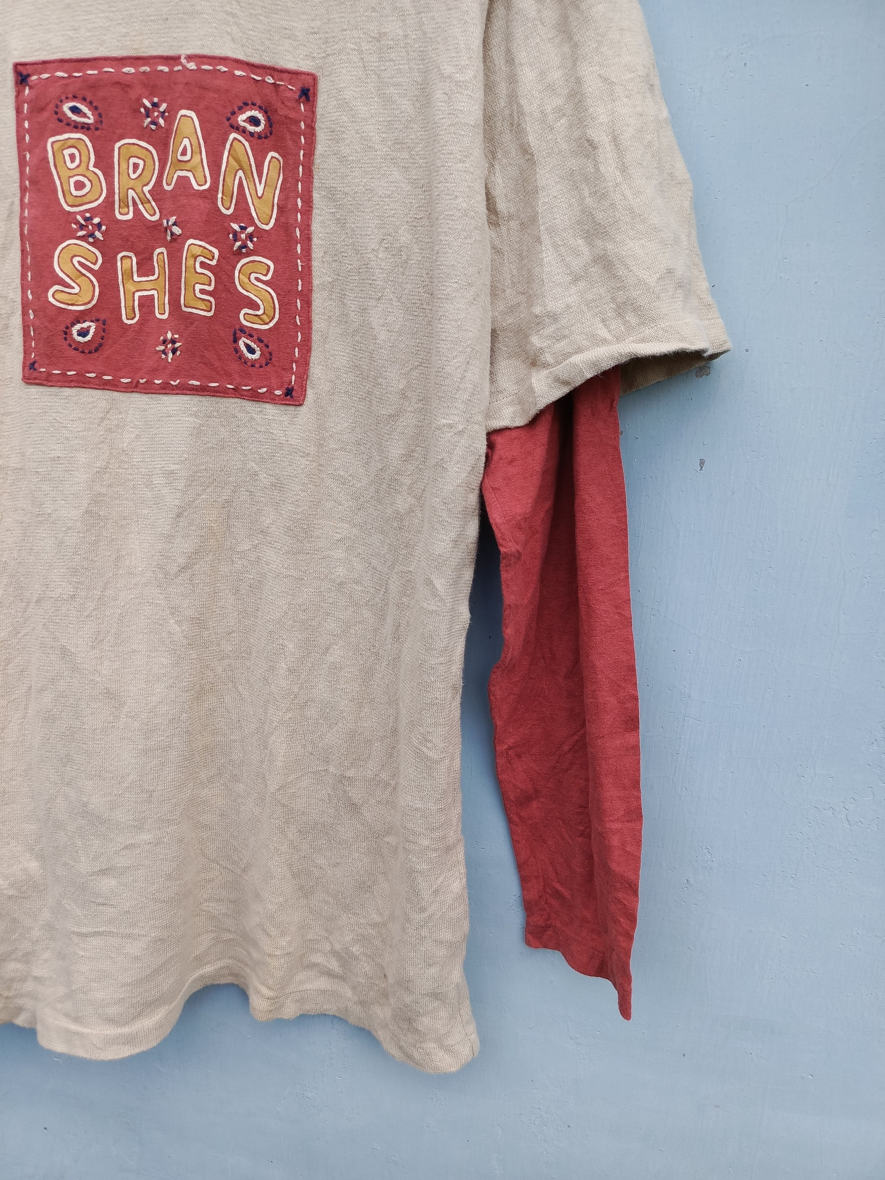 Japanese Brand Branshes long sleeve t-shirts Size US XL / EU 56 / 4 - 7 Thumbnail