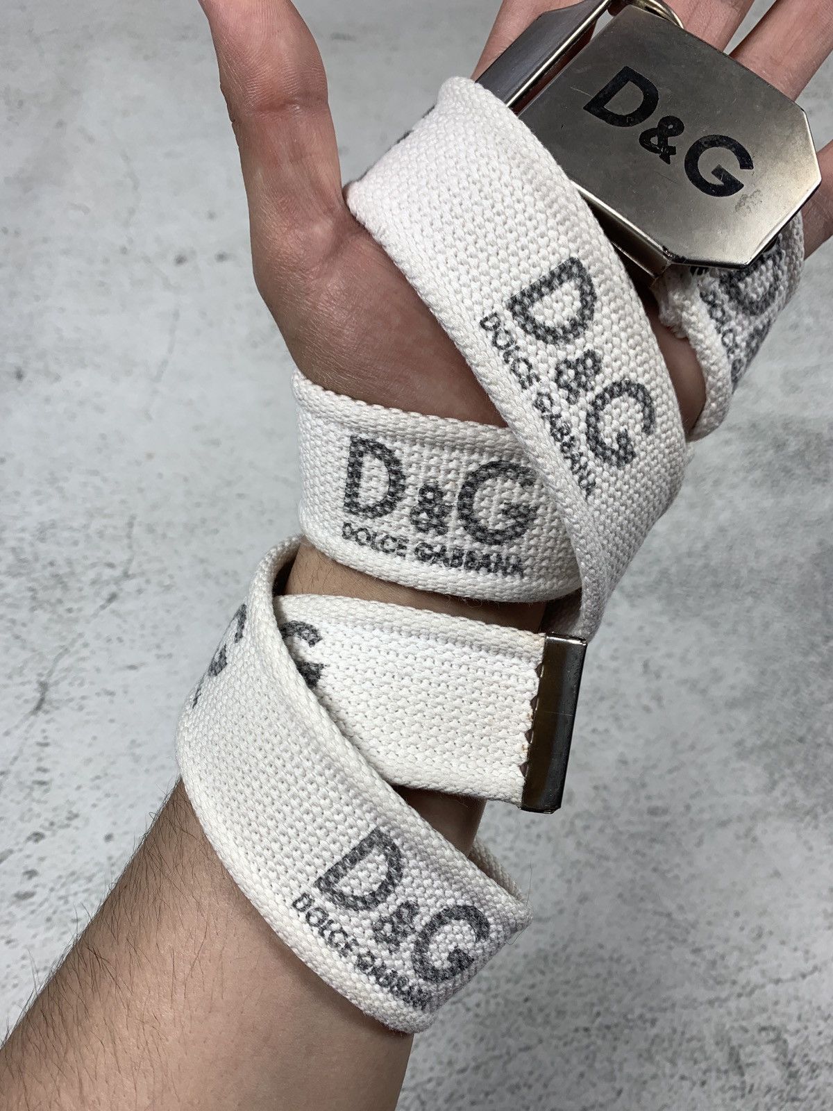 Dolce & Gabbana × Vintage Monogram dolce gabbana belt Size ONE SIZE - 2 Thumbnail