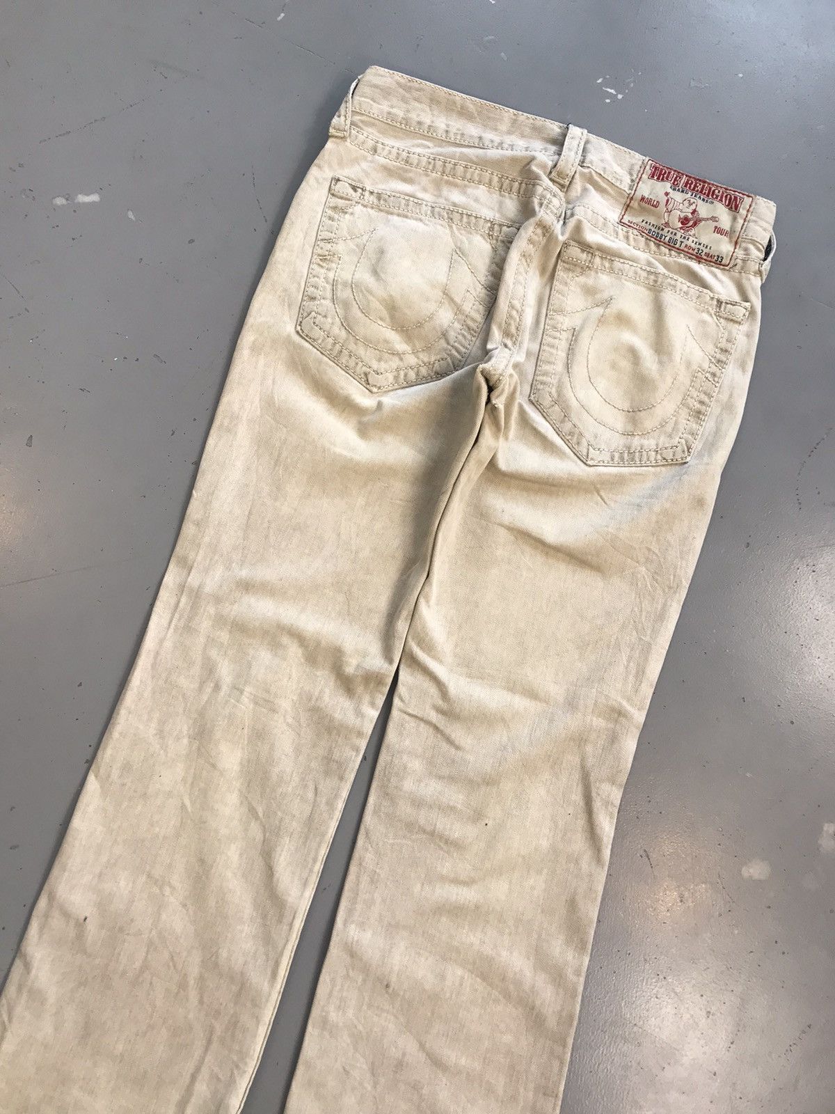 True Religion × Vintage Vintage true religion distressed bootcut denim Size US 34 / EU 50 - 13 Thumbnail