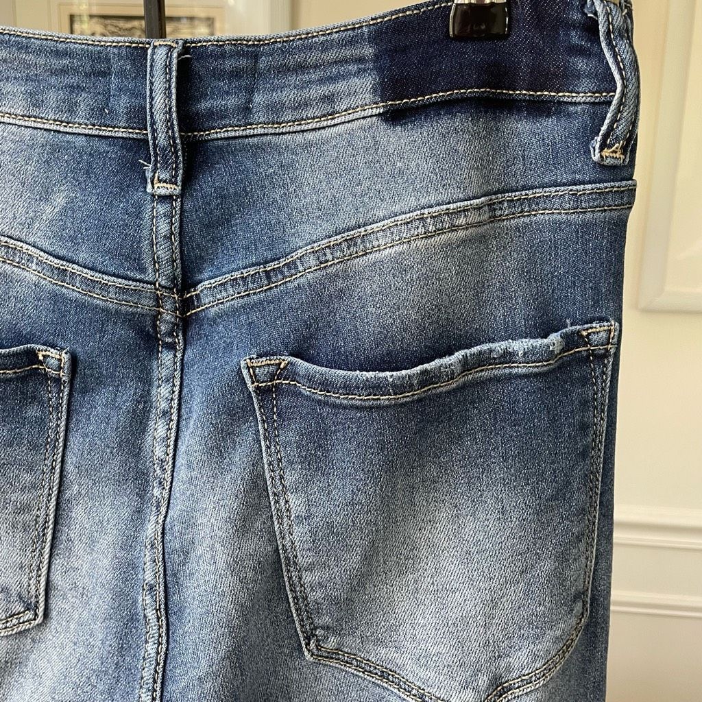 Other Risen Medium Wash Wide Leg High Rise Jeans 11 13 30 32 Size 30" / US 8 / IT 44 - 8 Thumbnail