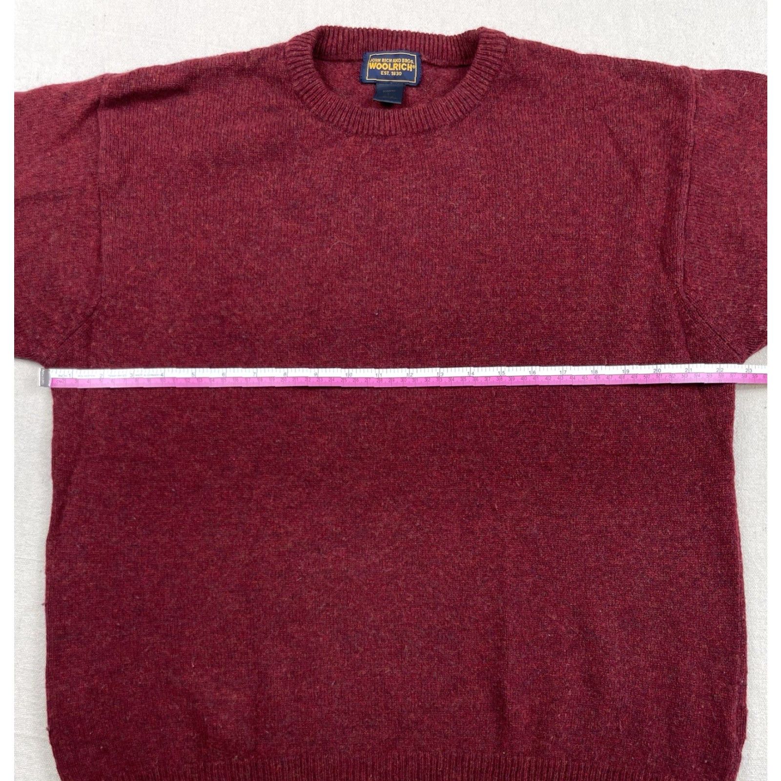 Vintage VINTAGE Woolrich Wool Sweater Crewneck Sweater Women’s Large Red Knit Fisherman Holiday Winter Mens? Girls? Wait. Size L / US 10 / IT 46 - 4 Thumbnail