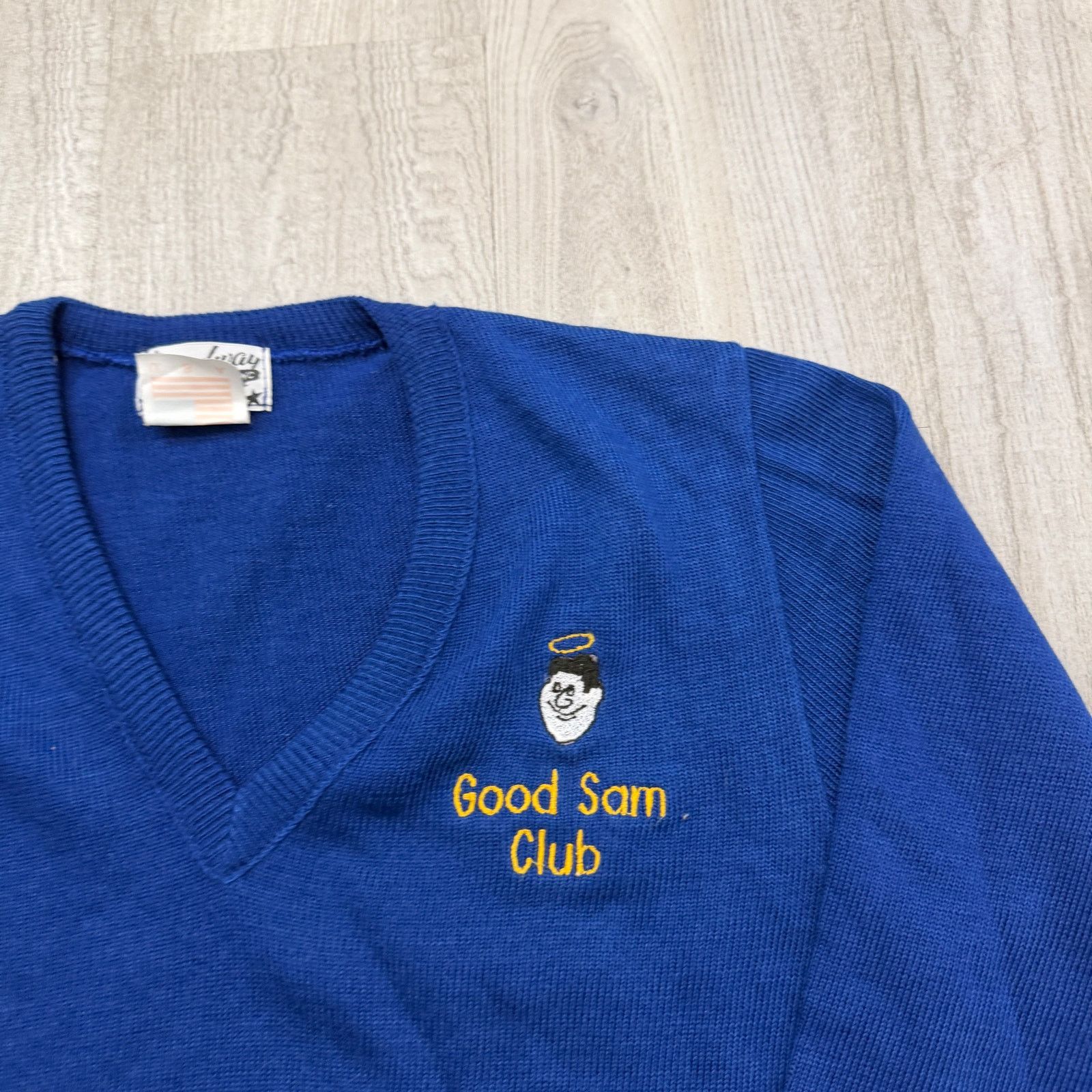 Vintage Vintage Broadway Knitting Mills Good Sam Club Sweater Medium Size US M / EU 48-50 / 2 - 3 Thumbnail