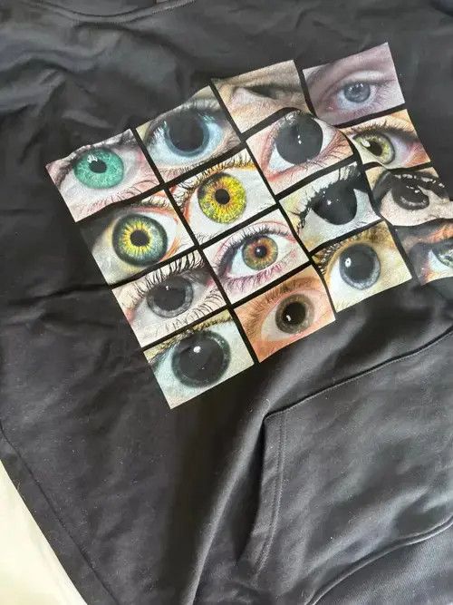 Other Drug Eyes Black Hoodie Sweatshirt Size US M / EU 48-50 / 2 - 4 Thumbnail