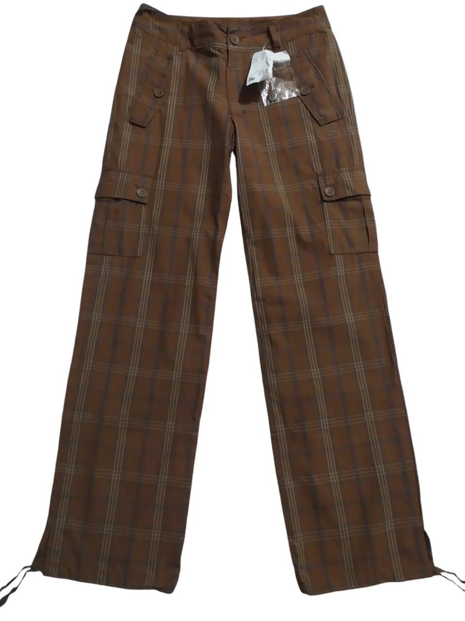 Japanese Brand As Known As Japan Check Cargo Multipocket Tactical Pants Size US 28 / EU 44 - 1 Thumbnail