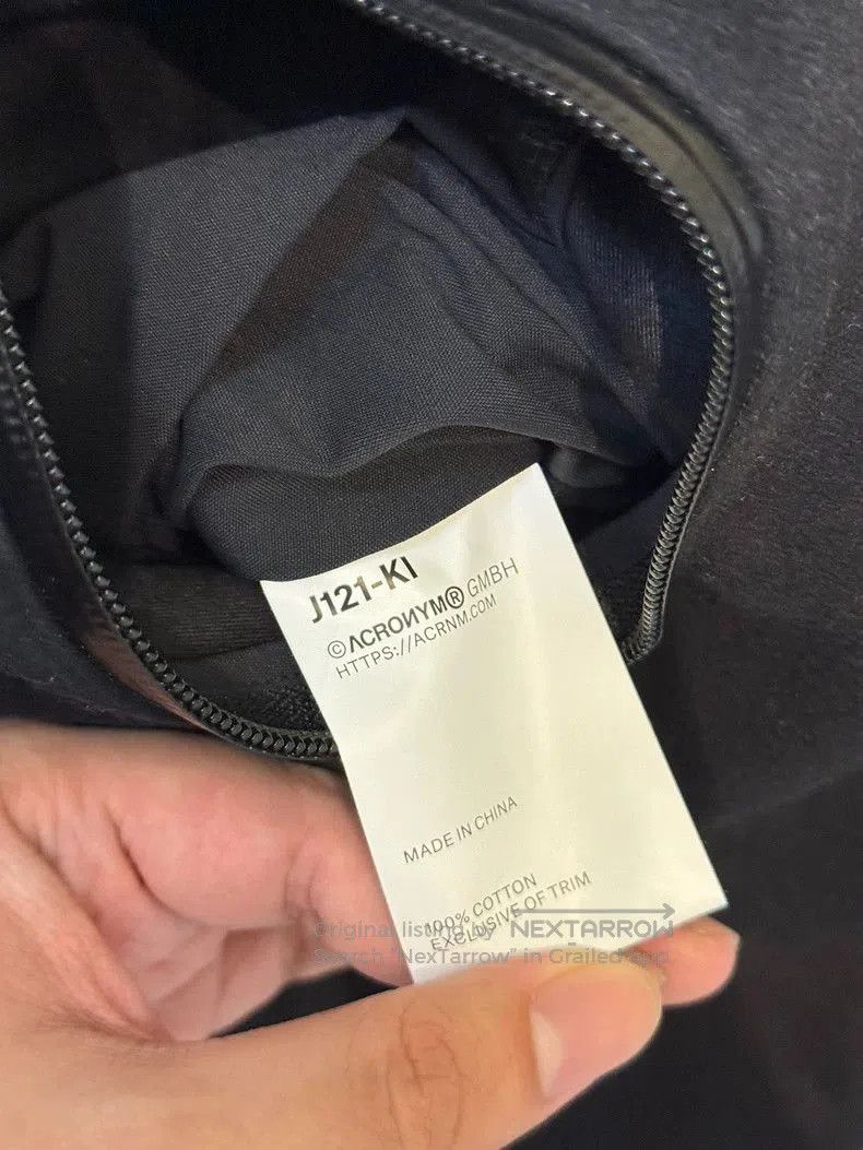 Acronym Acronym J121. Size US L / EU 52-54 / 3 - 4 Thumbnail