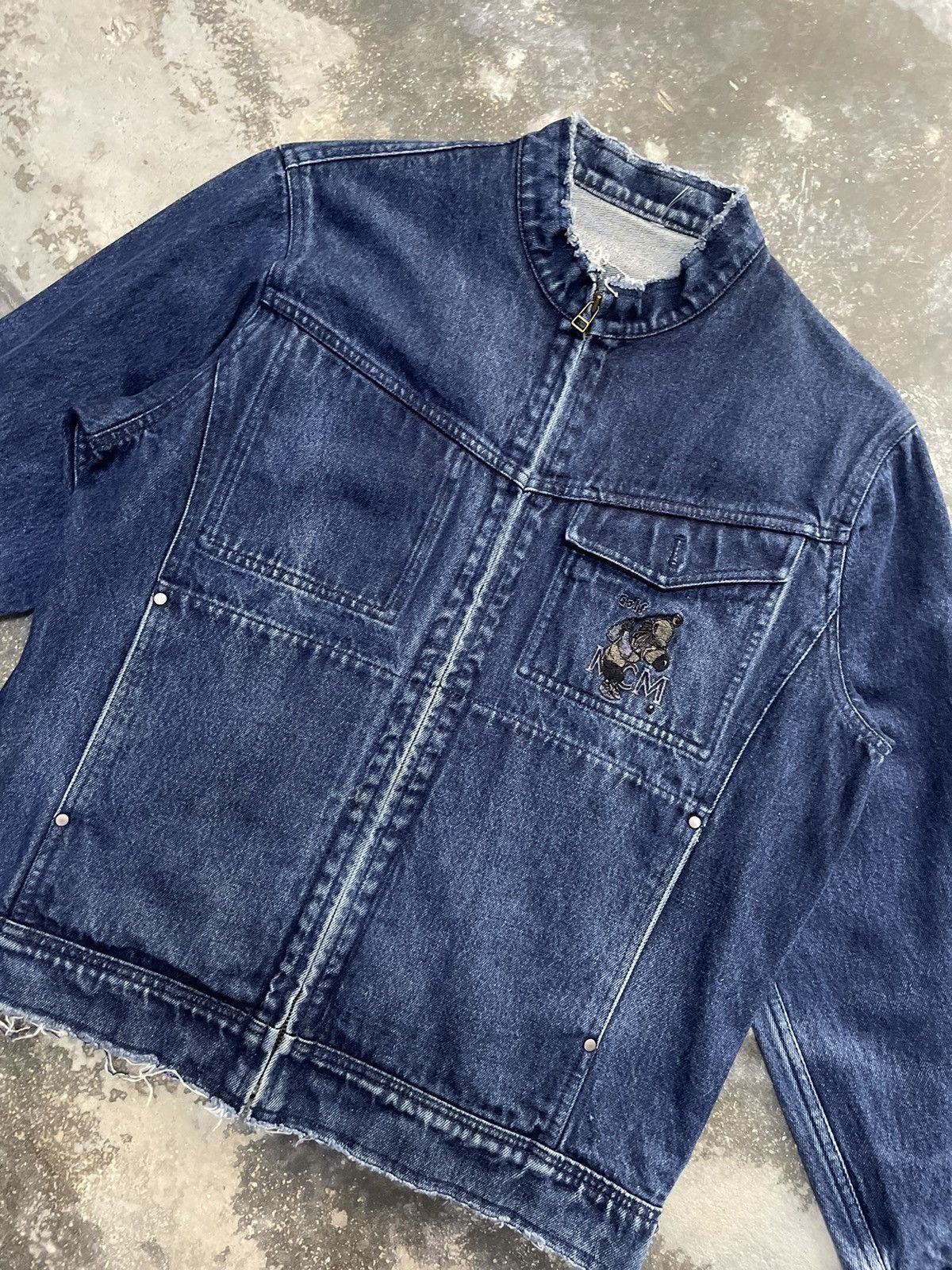 MCM MCM Golf Denim Jacket Size US L / EU 52-54 / 3 - 2 Thumbnail