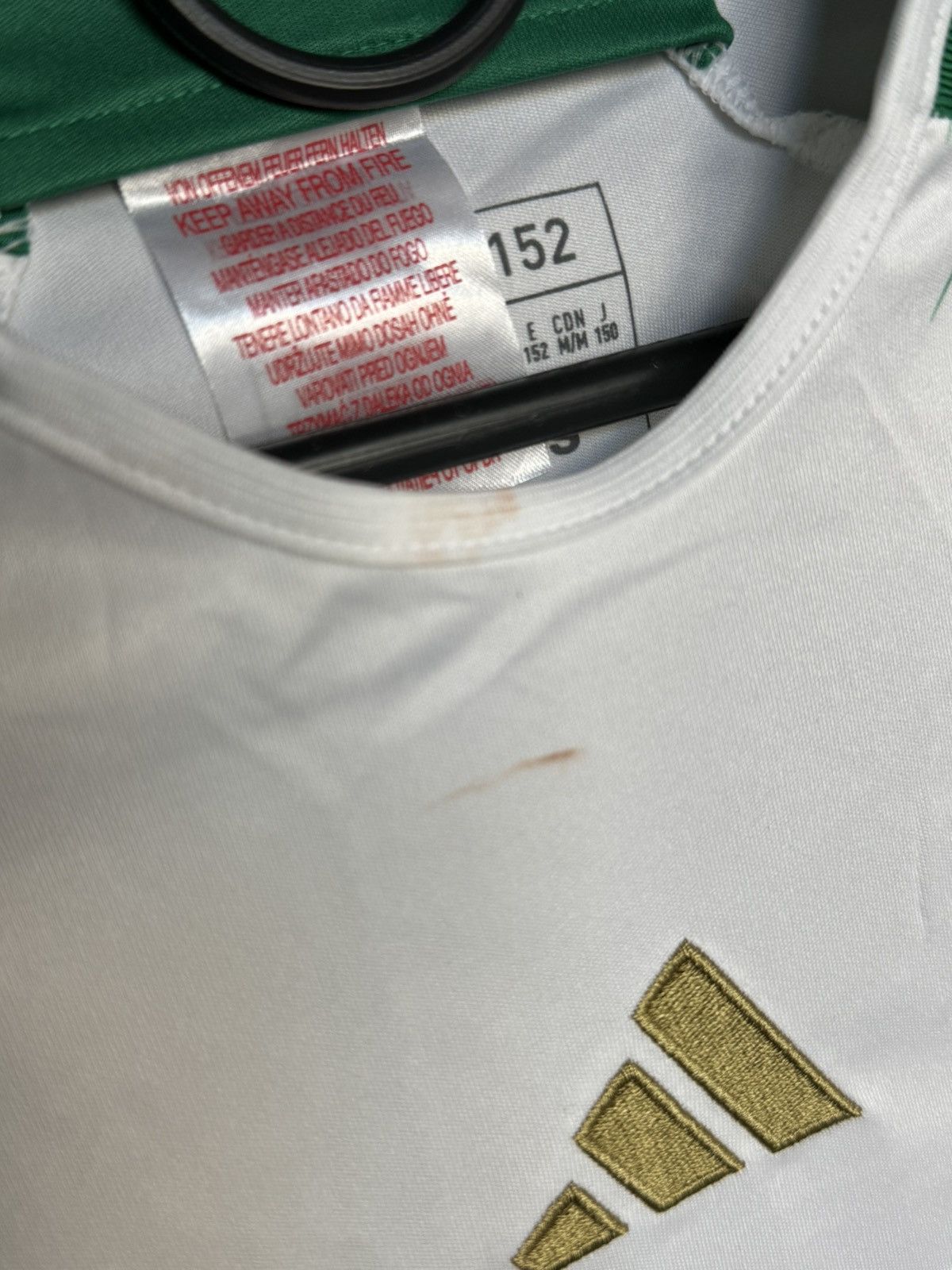 Adidas KIDS New Algeria 22/23 Home Football Jersey T-Shirt Size US XS / EU 42 / 0 - 5 Thumbnail