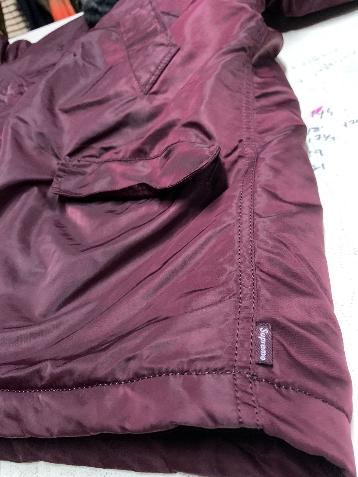Supreme SUPREME BURGUNDY B-9 PARKA L Size US L / EU 52-54 / 3 - 10 Thumbnail