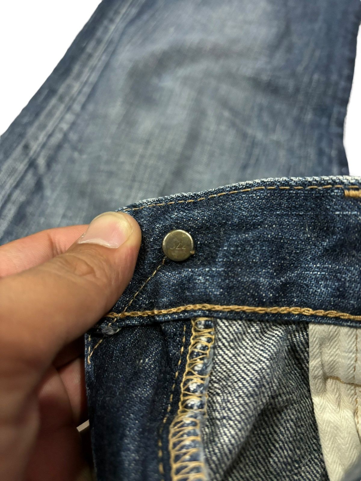 Levi's × Vintage Y2k Vintage Levi’s Lot 510 Japan Faded Straight Cut Jeans Size US 28 / EU 44 - 7 Thumbnail
