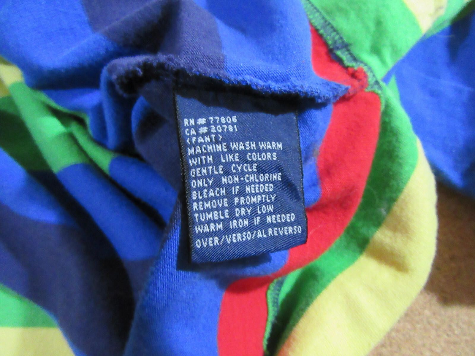 Tommy Hilfiger Tommy Hilfiger Mens Vintage Crest Logo Polo Shirt EUC XXL Size US XXL / EU 58 / 5 - 5 Thumbnail