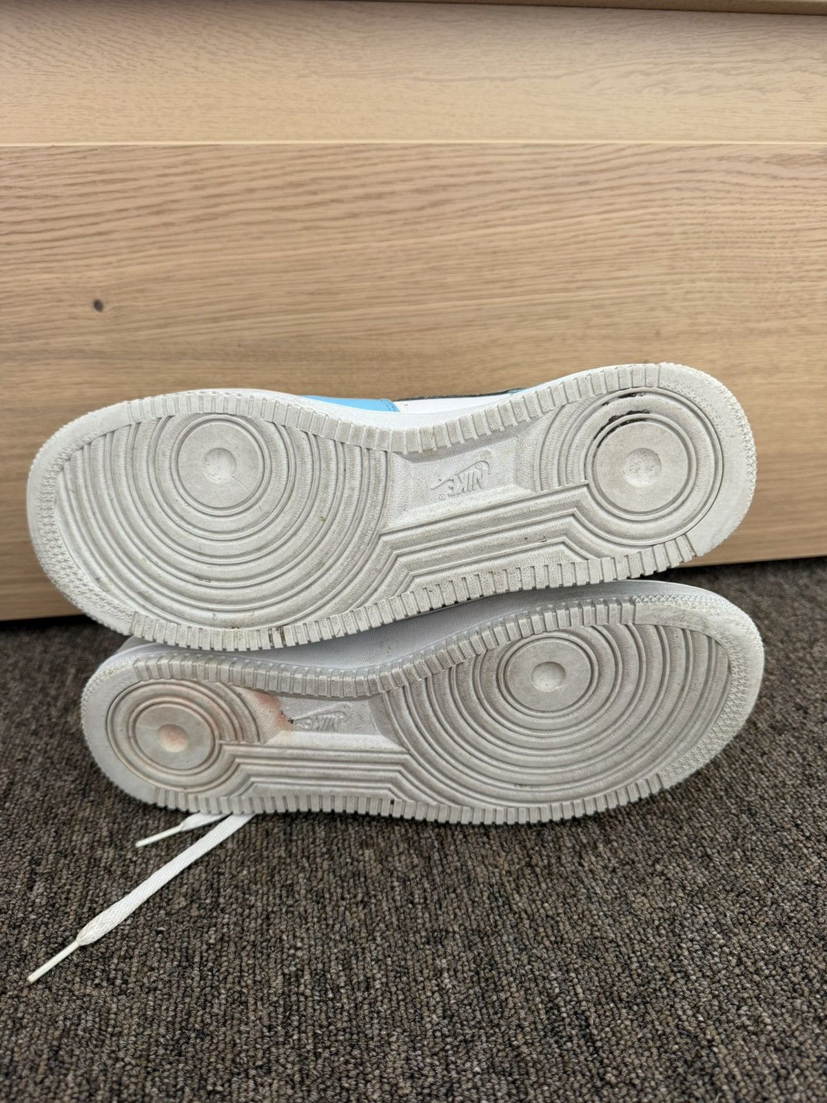 Nike Nike Air Force One Carolina Blue Size US 10 / EU 43 - 12 Thumbnail