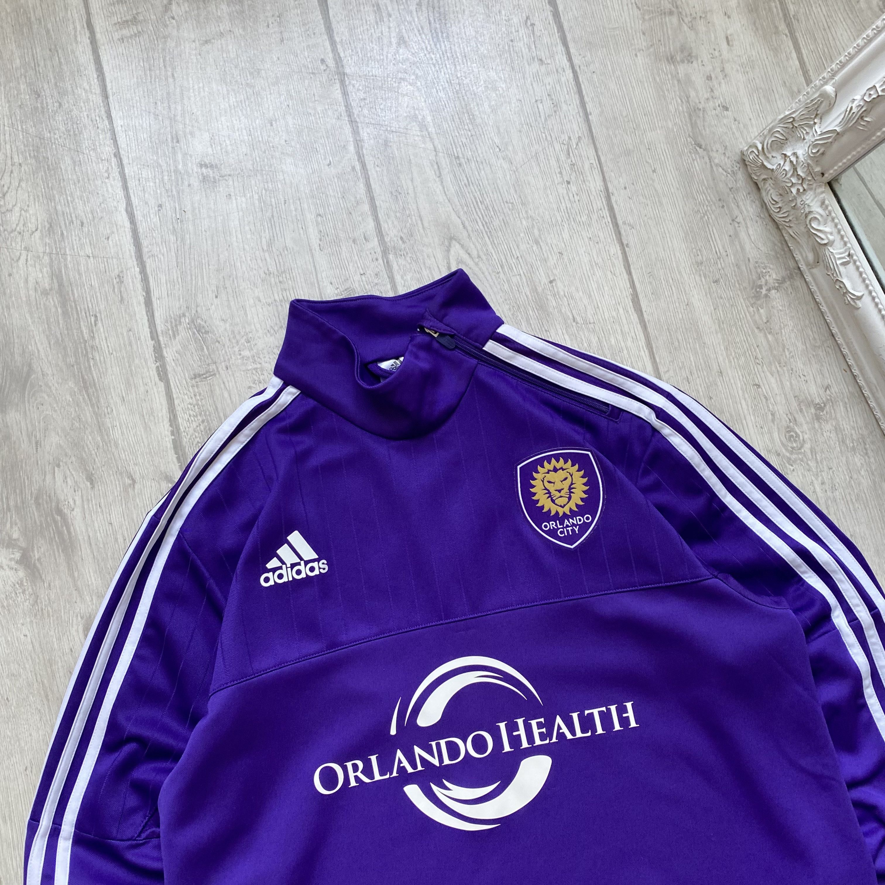 Adidas ⚽️ Blokcore Adidas Orlando City jersey track top training Size US M / EU 48-50 / 2 - 3 Thumbnail