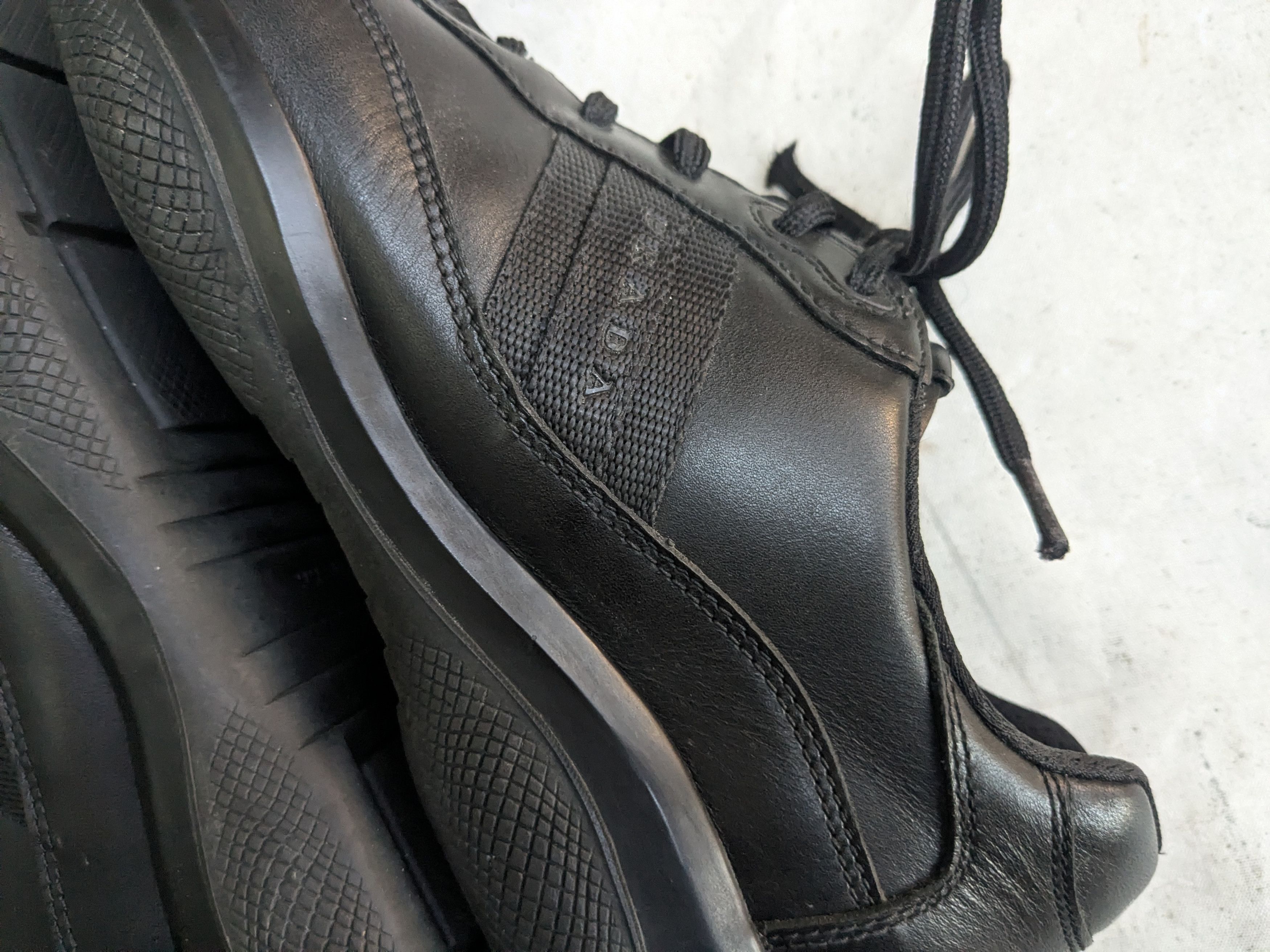 Prada Prada America's Cup Black Red Leather 9 Low Size US 9 / EU 42 - 10 Thumbnail