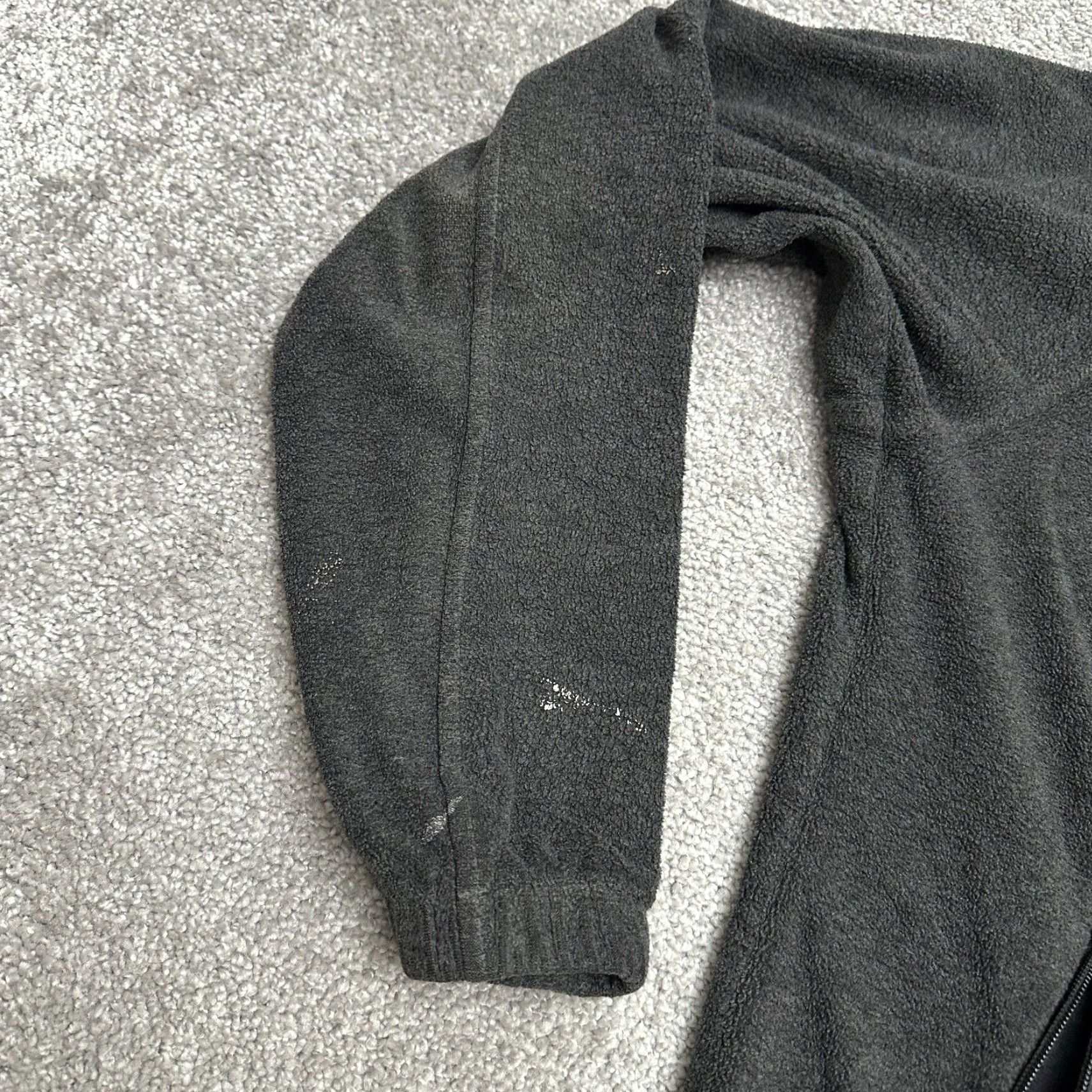 Vintage Columbia Fleece Jacket Womens Medium Dark Gray Full Zip Pocket Outdoor Hiking Size M / US 6-8 / IT 42-44 - 4 Thumbnail