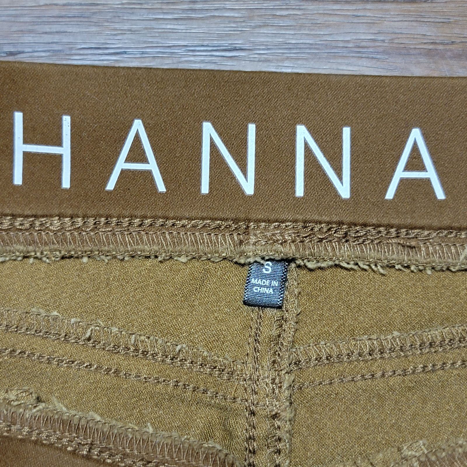 Other Hannah Brown Pull On Pants w/ Faux Front Pockets -Size Small Size 29" - 5 Thumbnail
