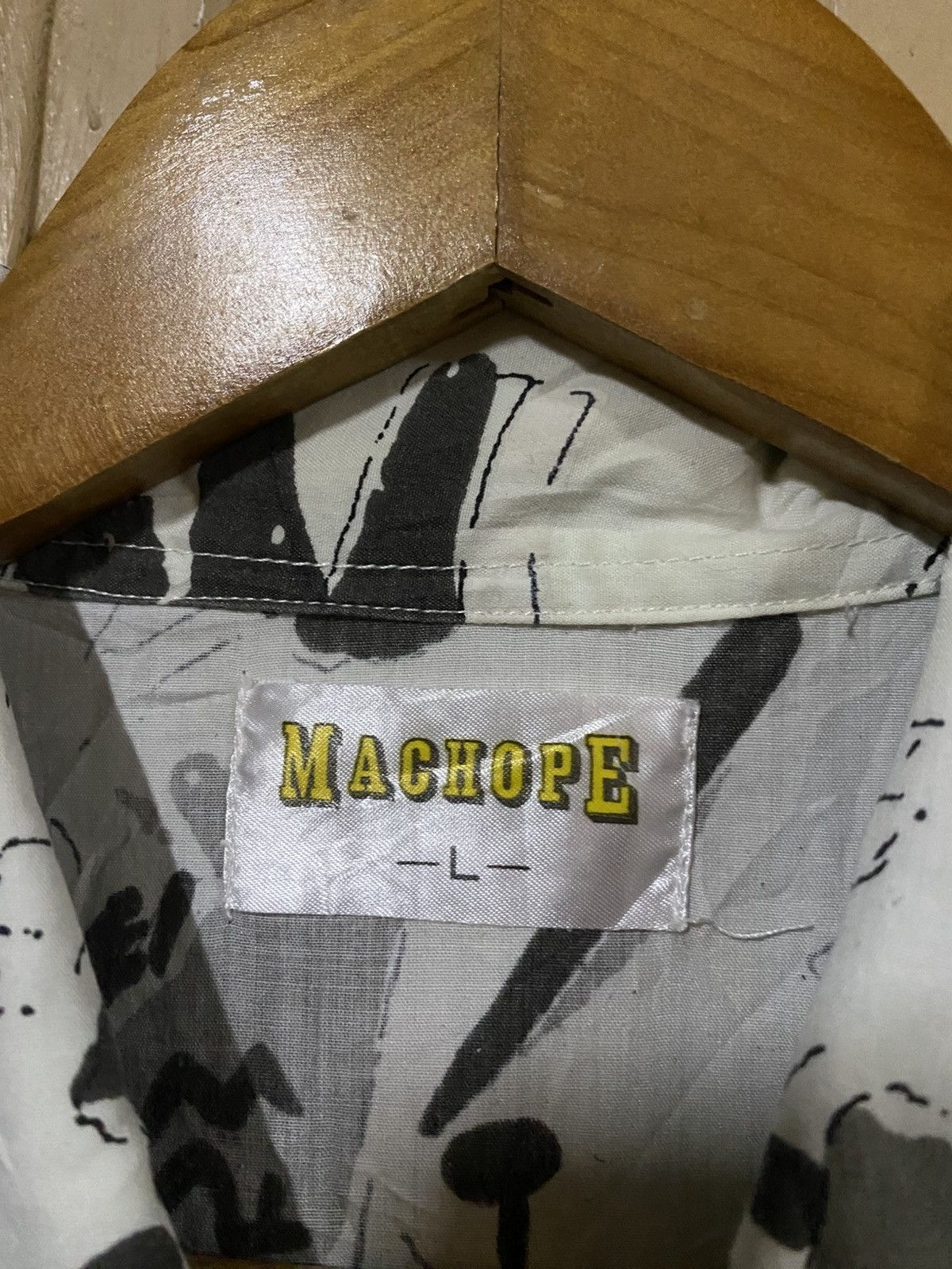 Japanese Brand Rare Vintage Machope Abstract Print Windbreaker Jacket 90s Size US M / EU 48-50 / 2 - 8 Thumbnail