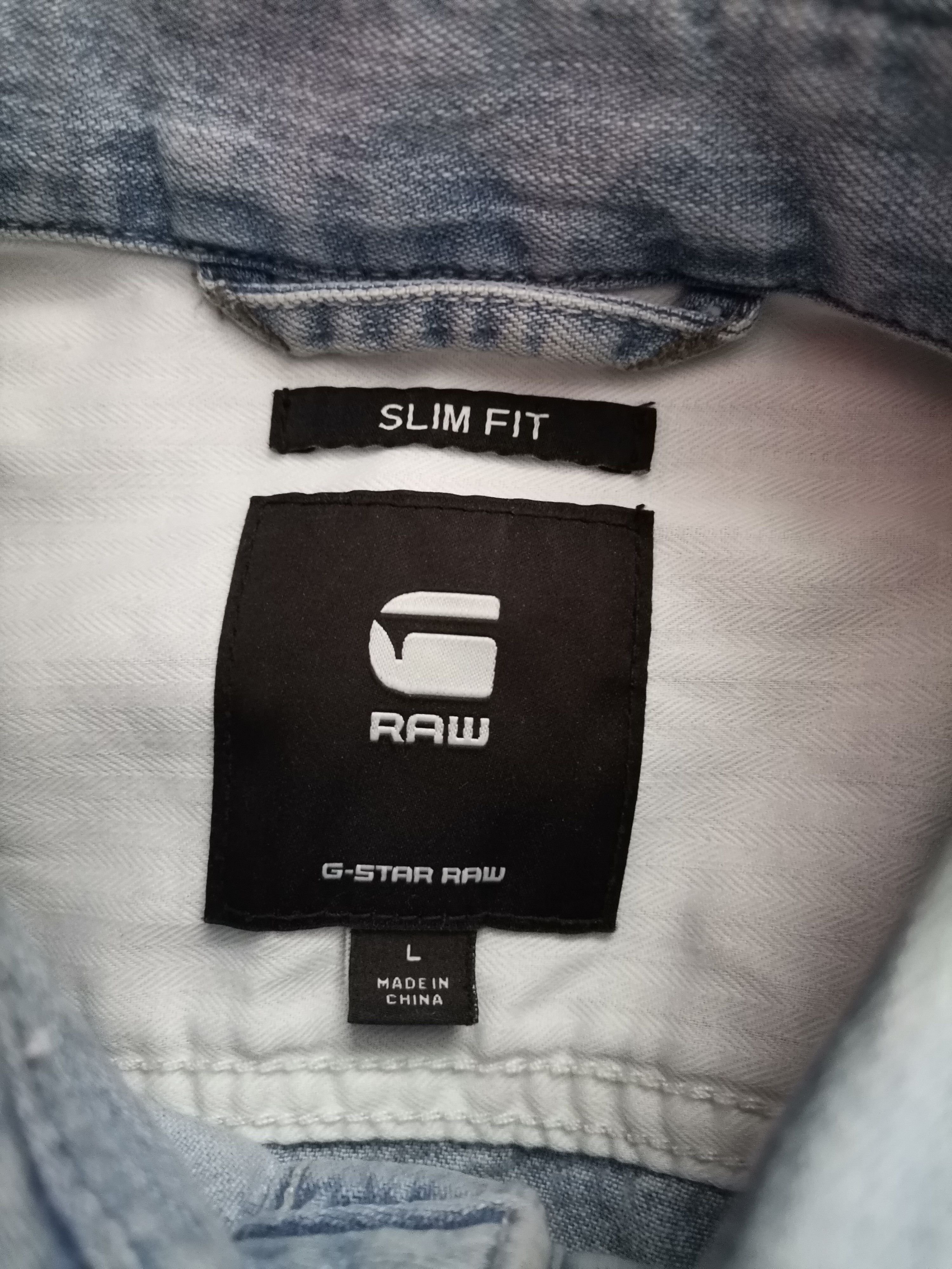 G-Star G-Star Raw Denim Shirt Size US L / EU 52-54 / 3 - 3 Thumbnail