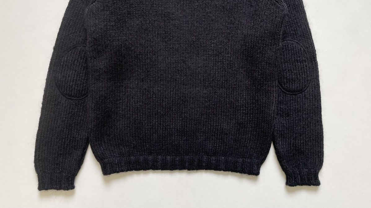 Prada Mid 2000s Black Mohair Wool Sweater Size US L / EU 52-54 / 3 - 13 Thumbnail