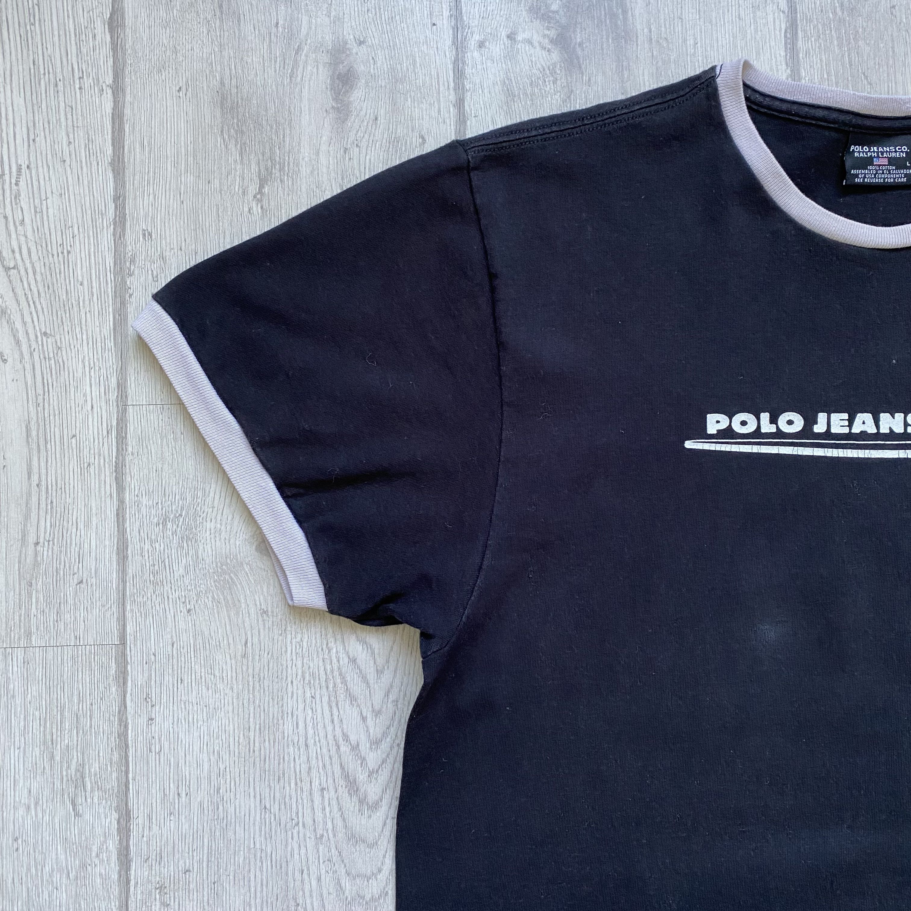 Polo Ralph Lauren Vintage 90s Polo Ralph Lauren tee Jeans Company Size US L / EU 52-54 / 3 - 5 Thumbnail