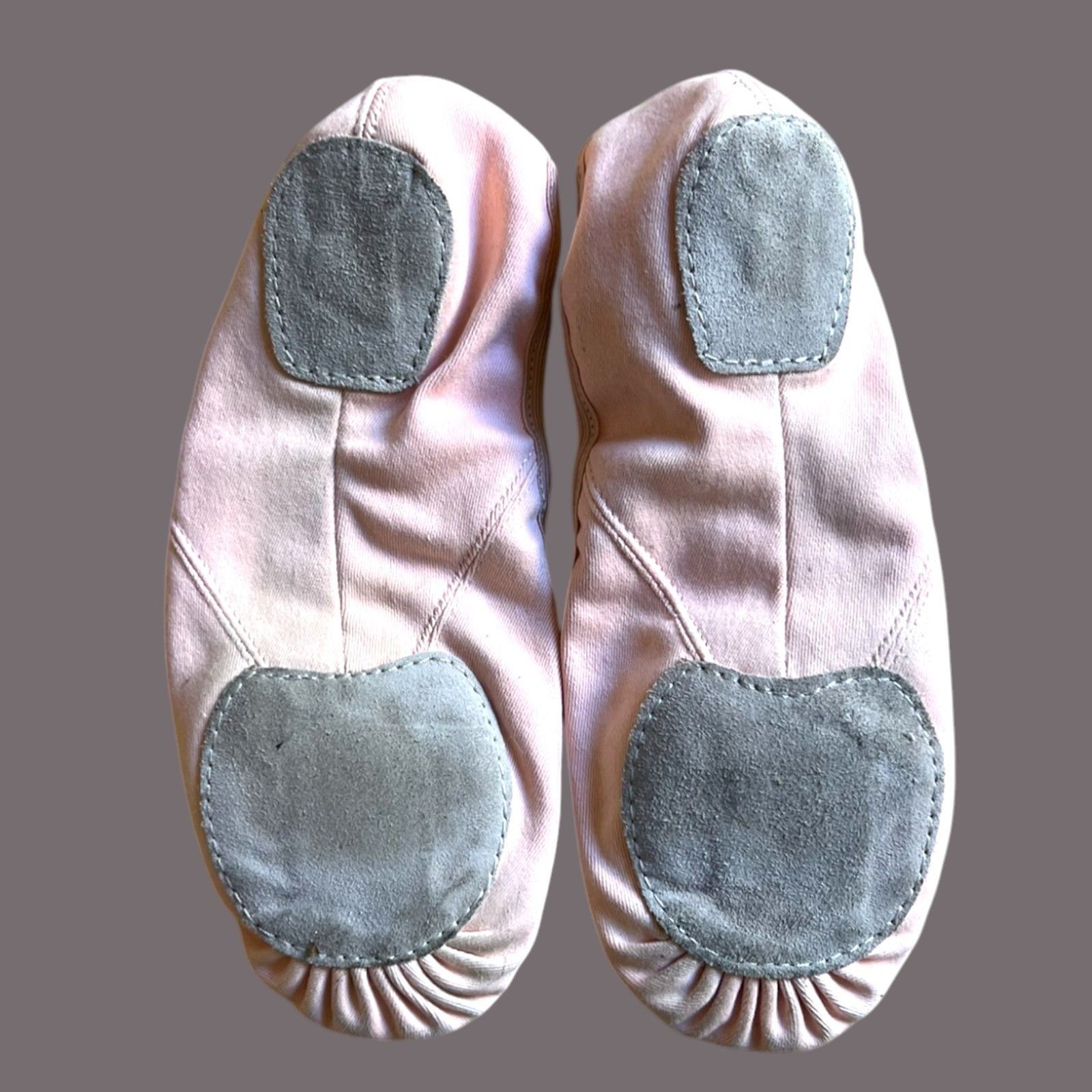 Other Pink Stretch Canvas Ballet Shoes 9.5MW With Leather Sole For Size US 9.5 / IT 39.5 - 5 Thumbnail