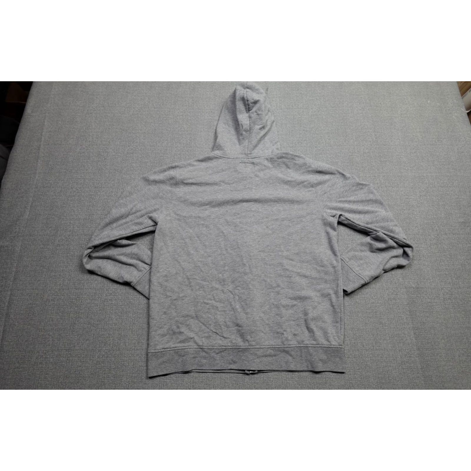 Hurley VINTAGE Hurley Hoodie Mens Large Gray Full Zip Script Logo Sweatshirt Skate Surf Size US L / EU 52-54 / 3 - 5 Thumbnail