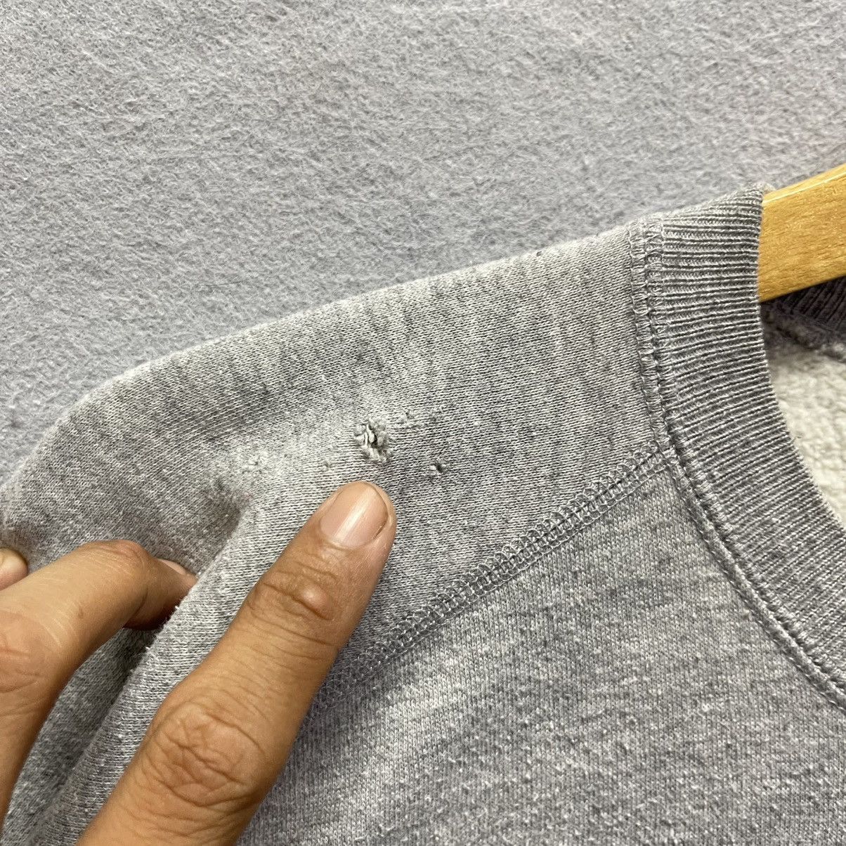 Polo Ralph Lauren Vintage Polo by Ralph Lauren Grey Crewneck – 80s/90s Size US XL / EU 56 / 4 - 6 Thumbnail
