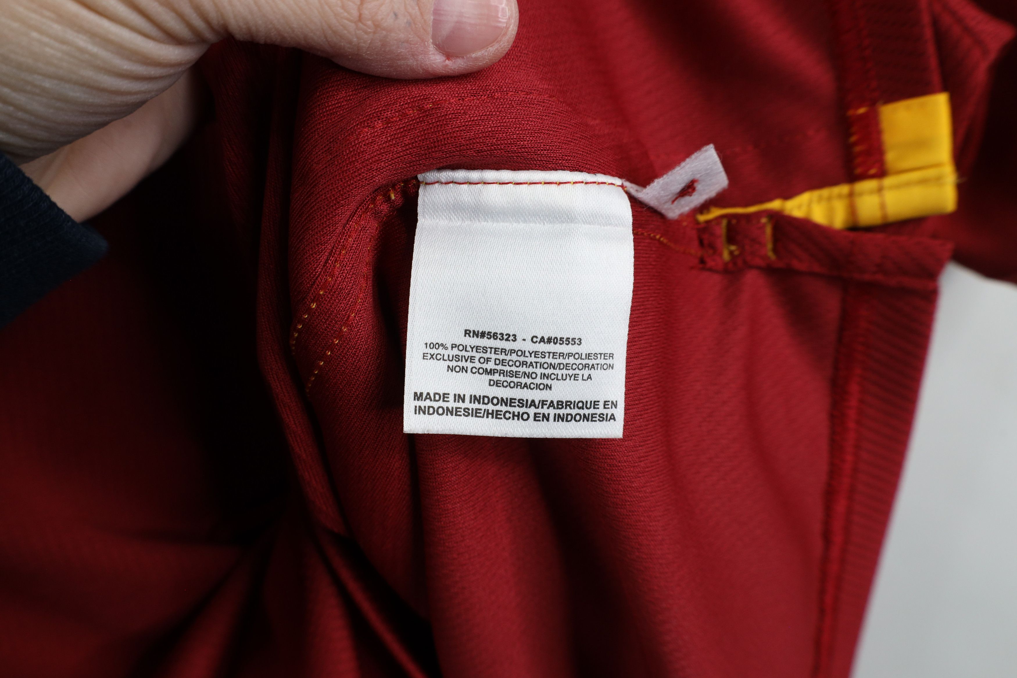 Nike × Vintage Nike Dri-Fit Iowa State University Collared Golf Polo Red Size US XXL / EU 58 / 5 - 11 Thumbnail