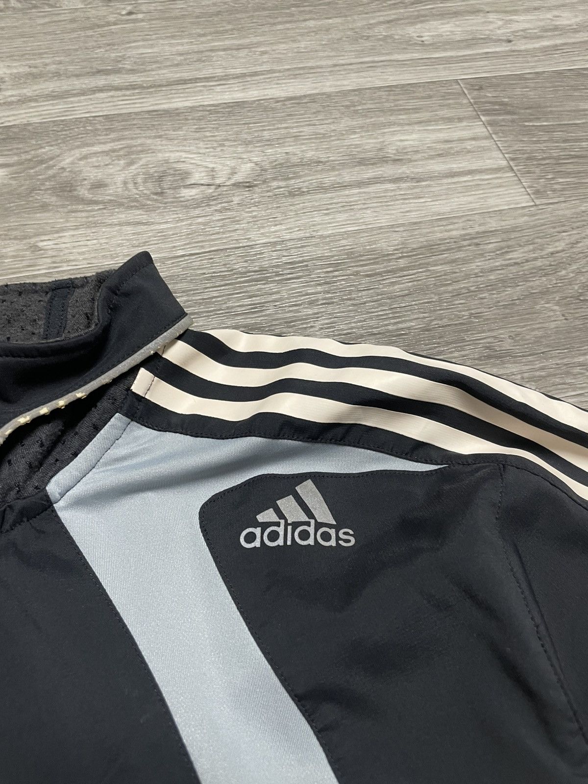 Adidas Vintage Adidas Climaproof 3 Stripe Light Jacket Size US XL / EU 56 / 4 - 9 Thumbnail