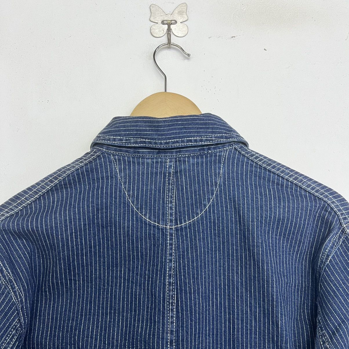 Uniqlo UNIQLO Wabash denim Hickory work chore jacket Size US S / EU 44-46 / 1 - 7 Thumbnail