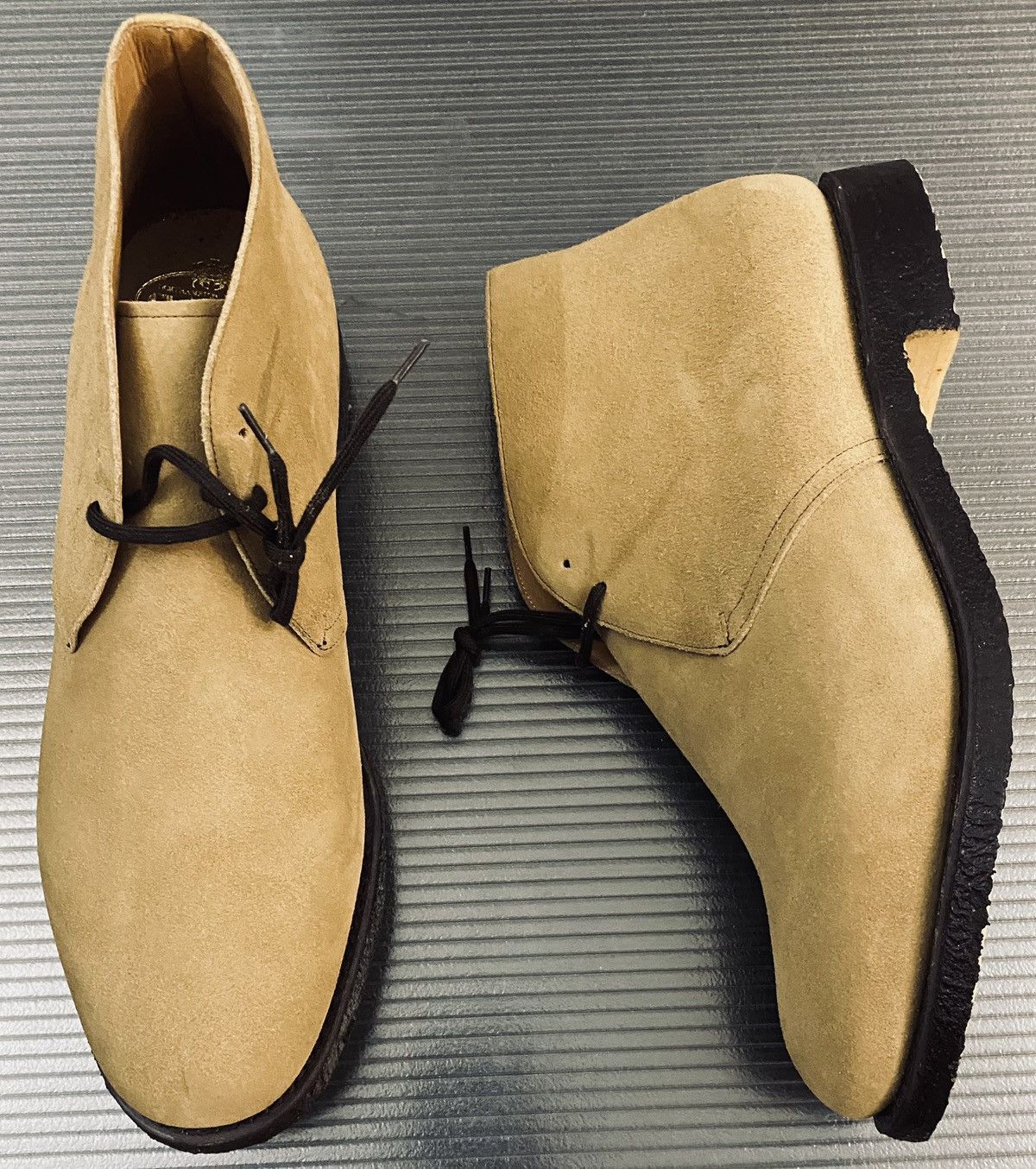 Church's Churchs 🏴󠁧󠁢󠁥󠁮󠁧󠁿 desert castoro suede Ryder chukka boots 12.5 NEW Size US 12.5 / EU 45-46 - 5 Thumbnail
