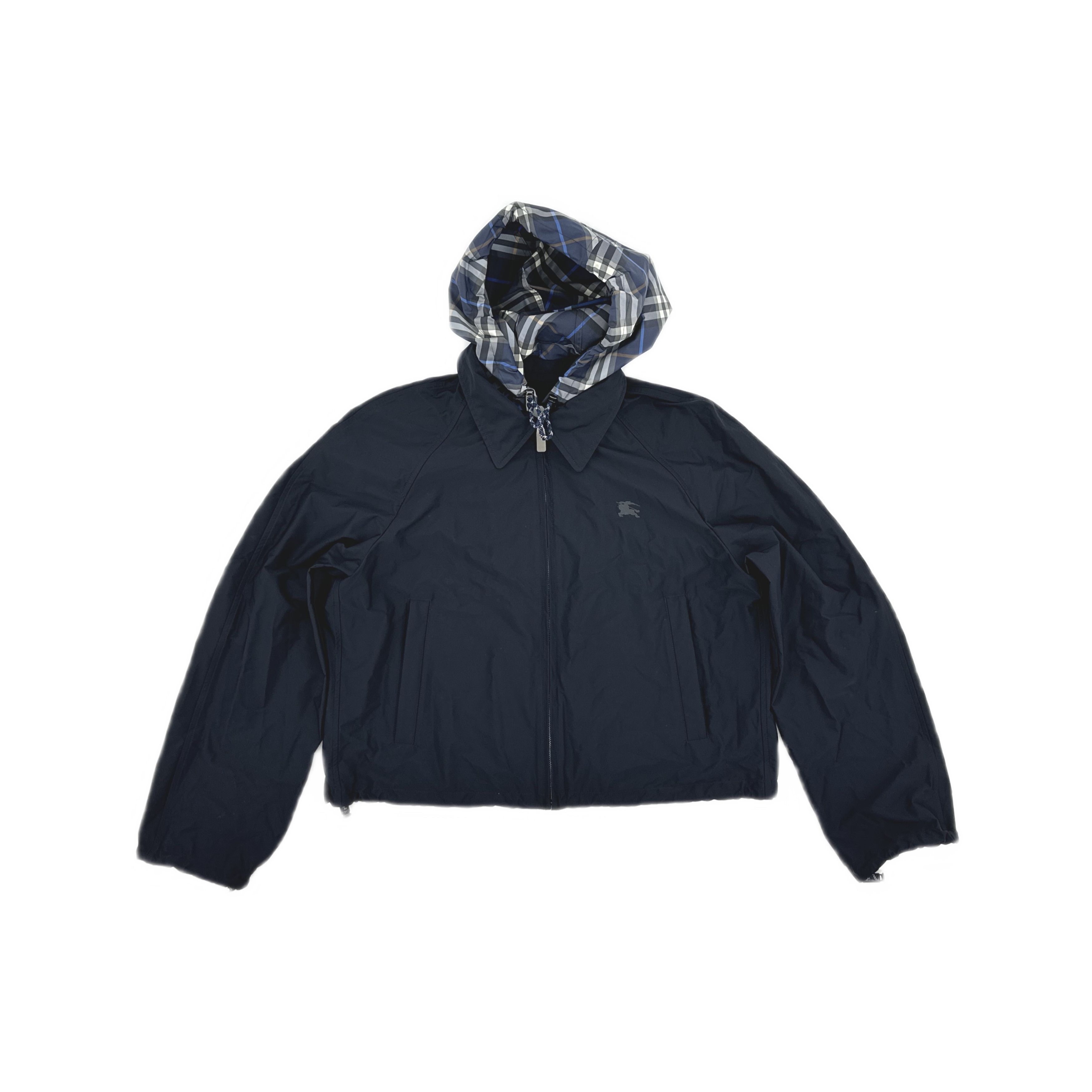 Burberry Burberry Check Hooded Jacket Size M Size M / US 6-8 / IT 42-44 - 1 Thumbnail